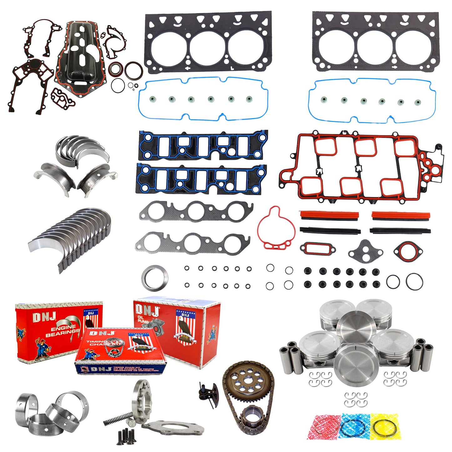 Master Engine Rebuild Kit 1997-2003 Buick,Chevrolet,Oldsmobile,Pontiac 3.8L