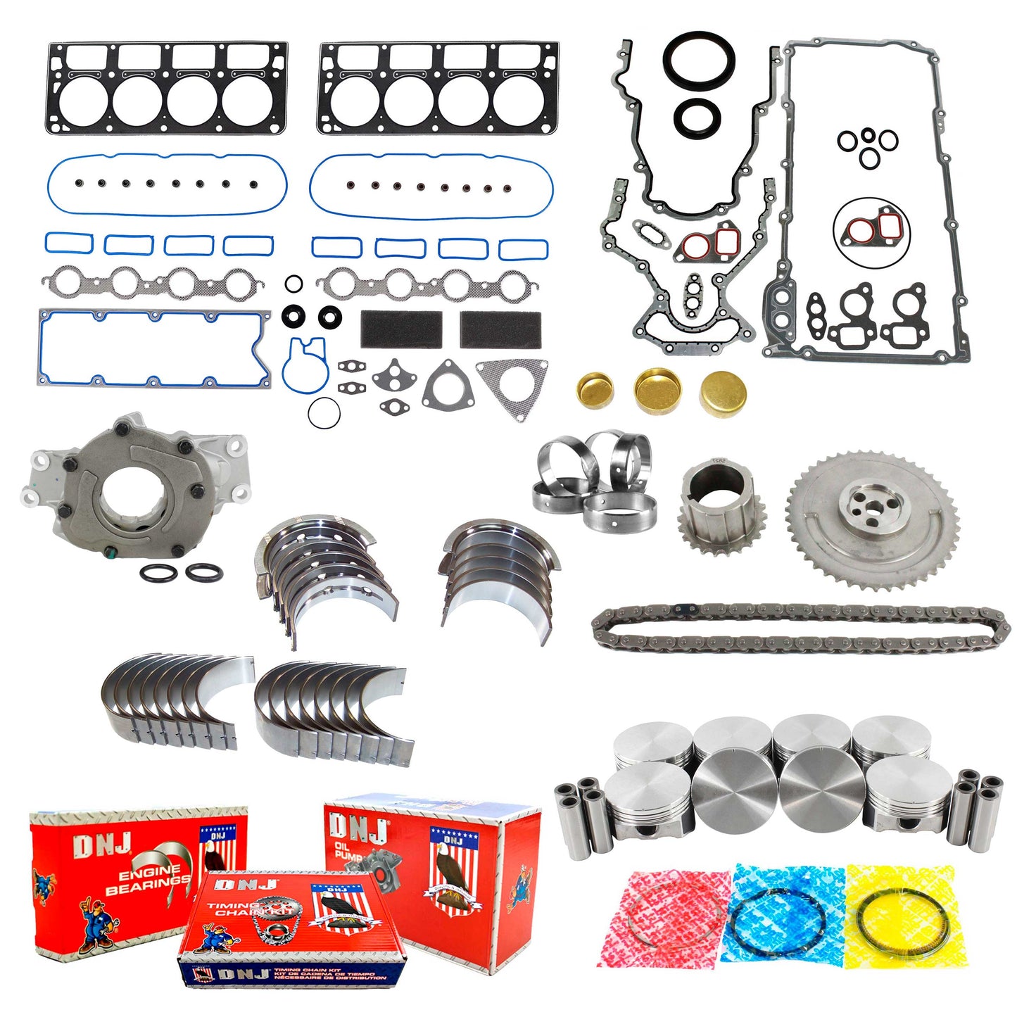 Master Engine Rebuild Kit 1999-2001 Chevrolet,Pontiac 5.7L