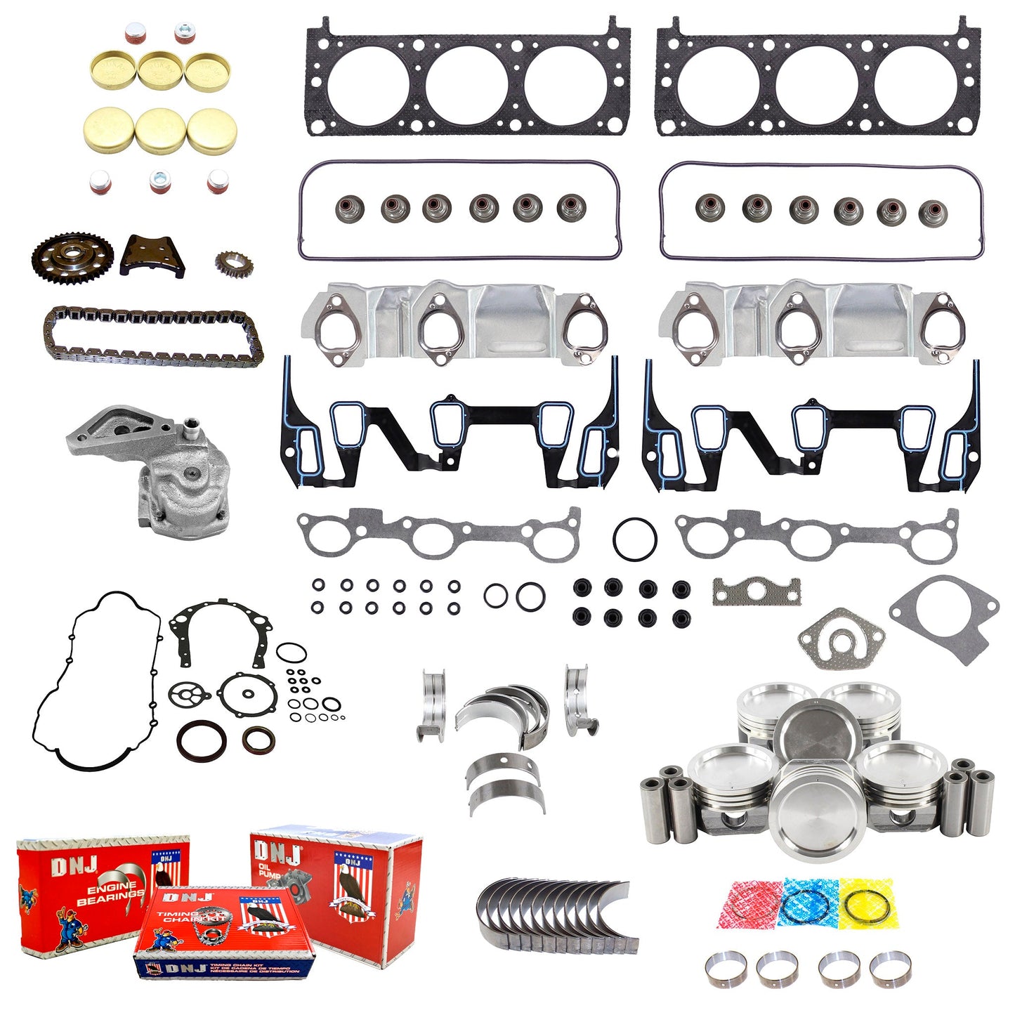 Master Engine Rebuild Kit 1993-1996 Buick,Chevrolet,Oldsmobile,Pontiac 3.1L