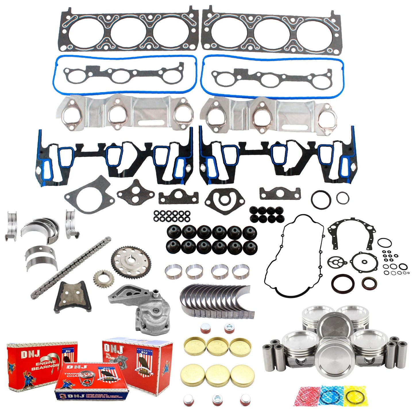Master Engine Rebuild Kit 1995-1996 Buick,Chevrolet,Oldsmobile,Pontiac 3.1L