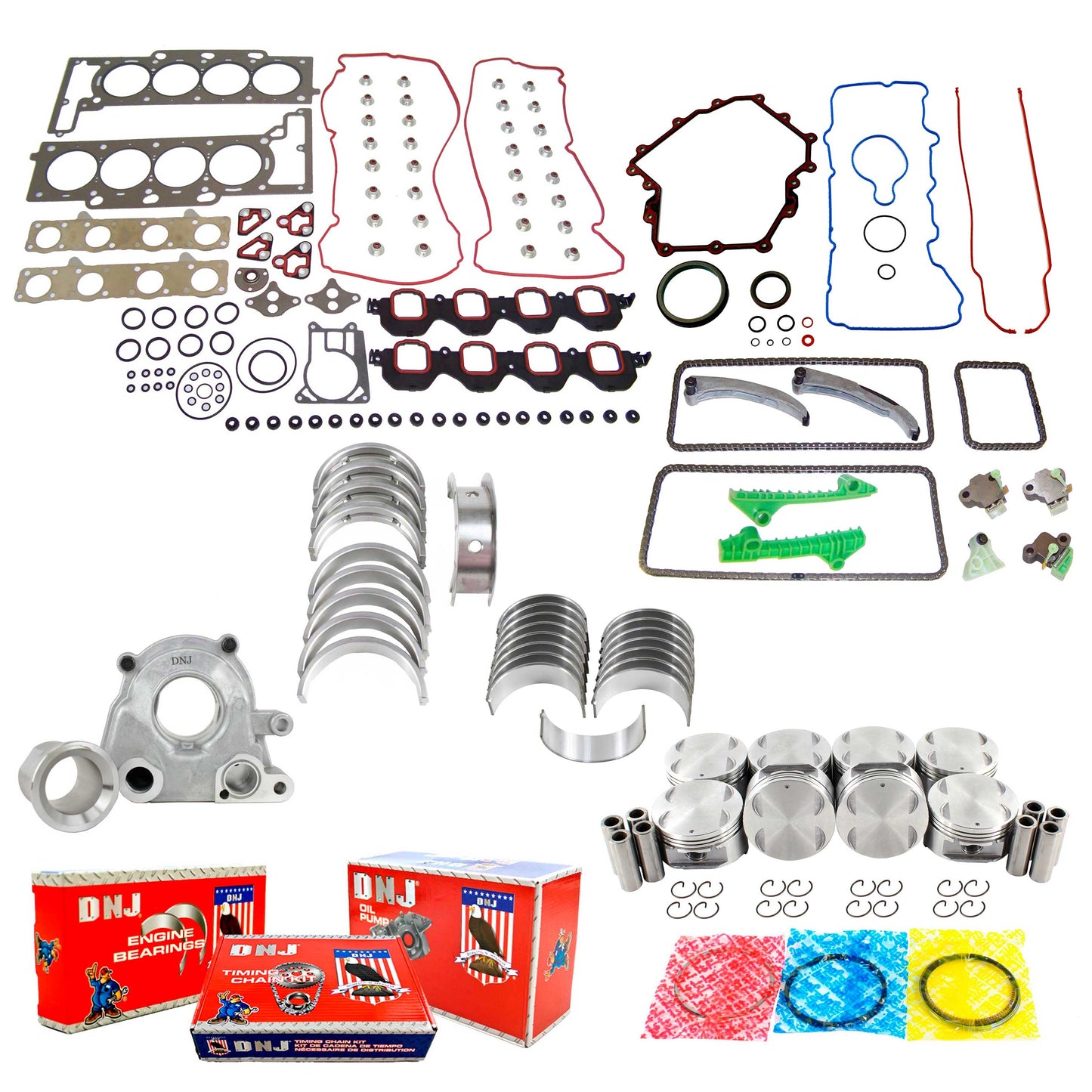 Master Engine Rebuild Kit 1996-1998 Cadillac 4.6L