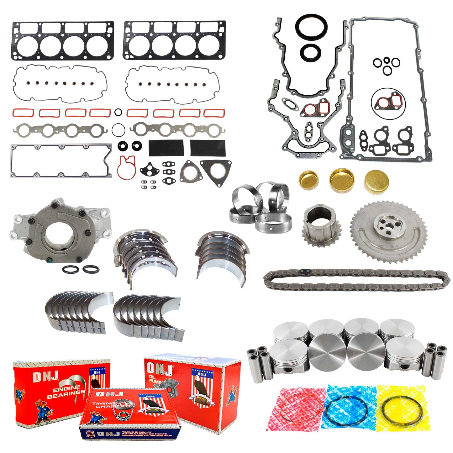 Master Engine Rebuild Kit 1997-1998 Chevrolet,Pontiac 5.7L
