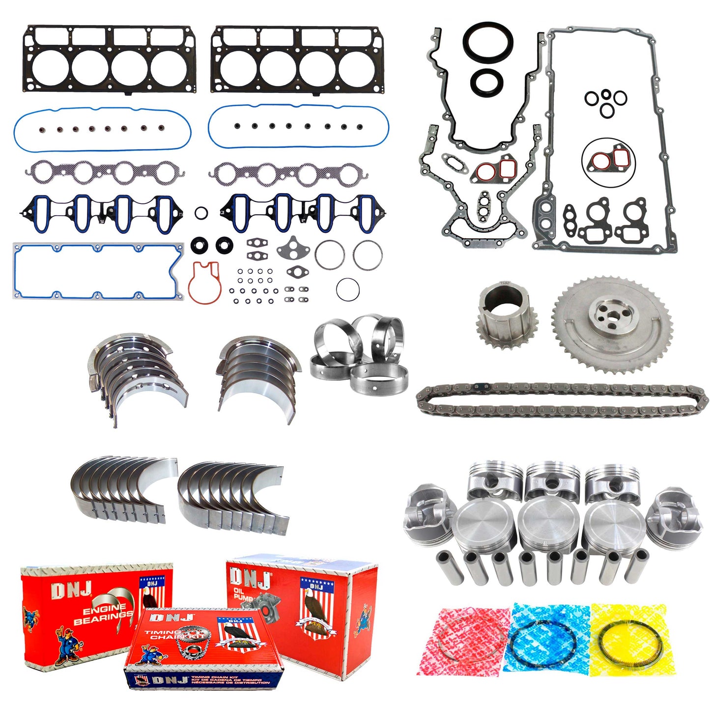 Master Engine Rebuild Kit 2001 Chevrolet,GMC 6.0L