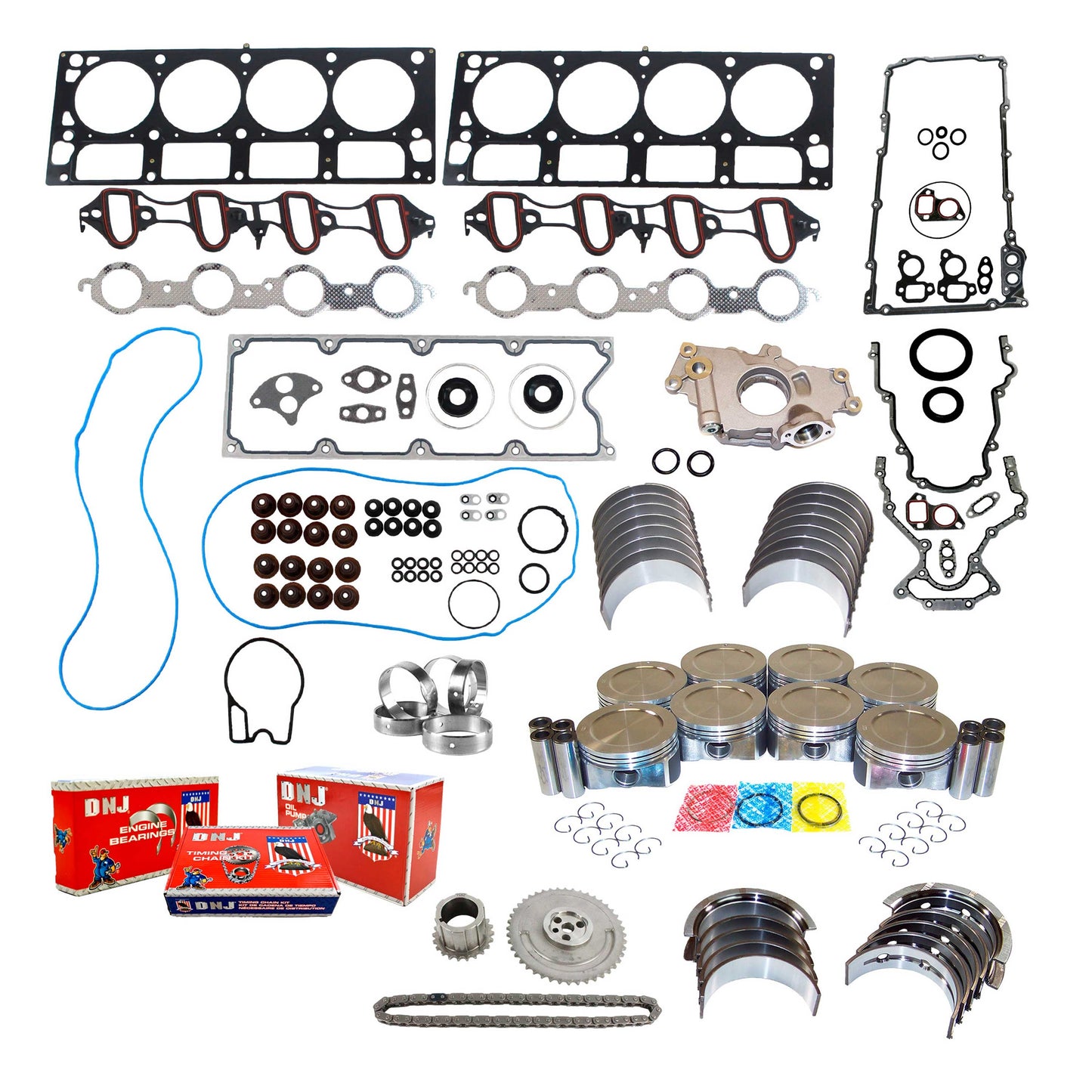 Master Engine Rebuild Kit 2003 Chevrolet,GMC,Hummer 6.0L