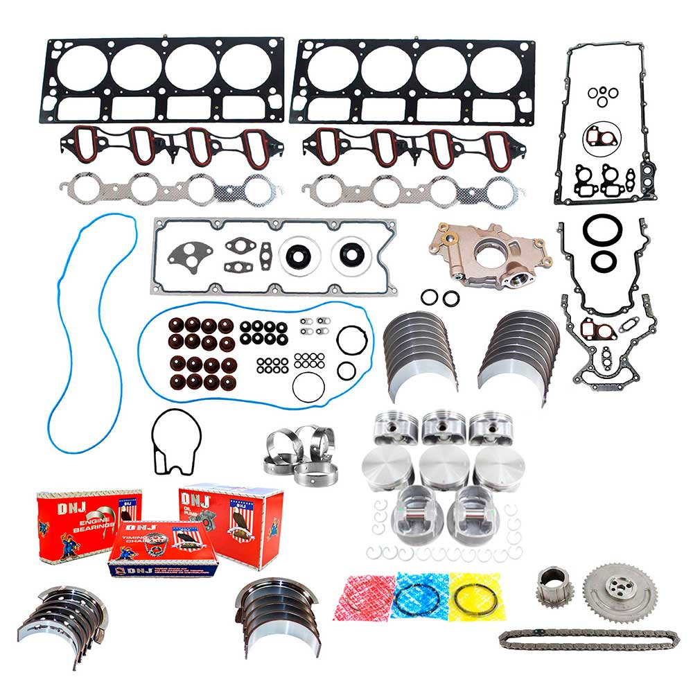 Master Engine Rebuild Kit 2002-2003 Cadillac,Chevrolet 6.0L