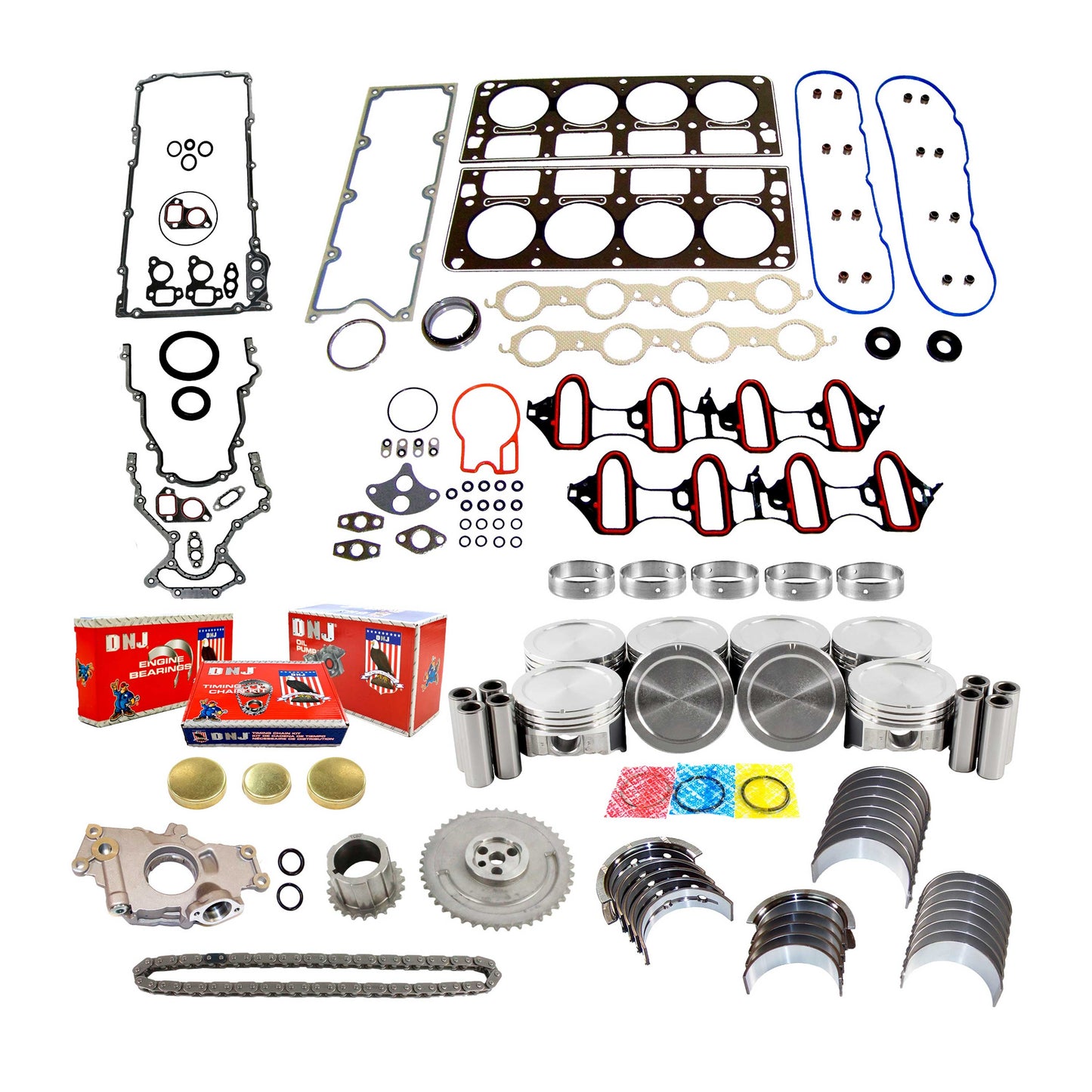 Master Engine Rebuild Kit 1999-2001 Chevrolet, GMC 5.3L V8