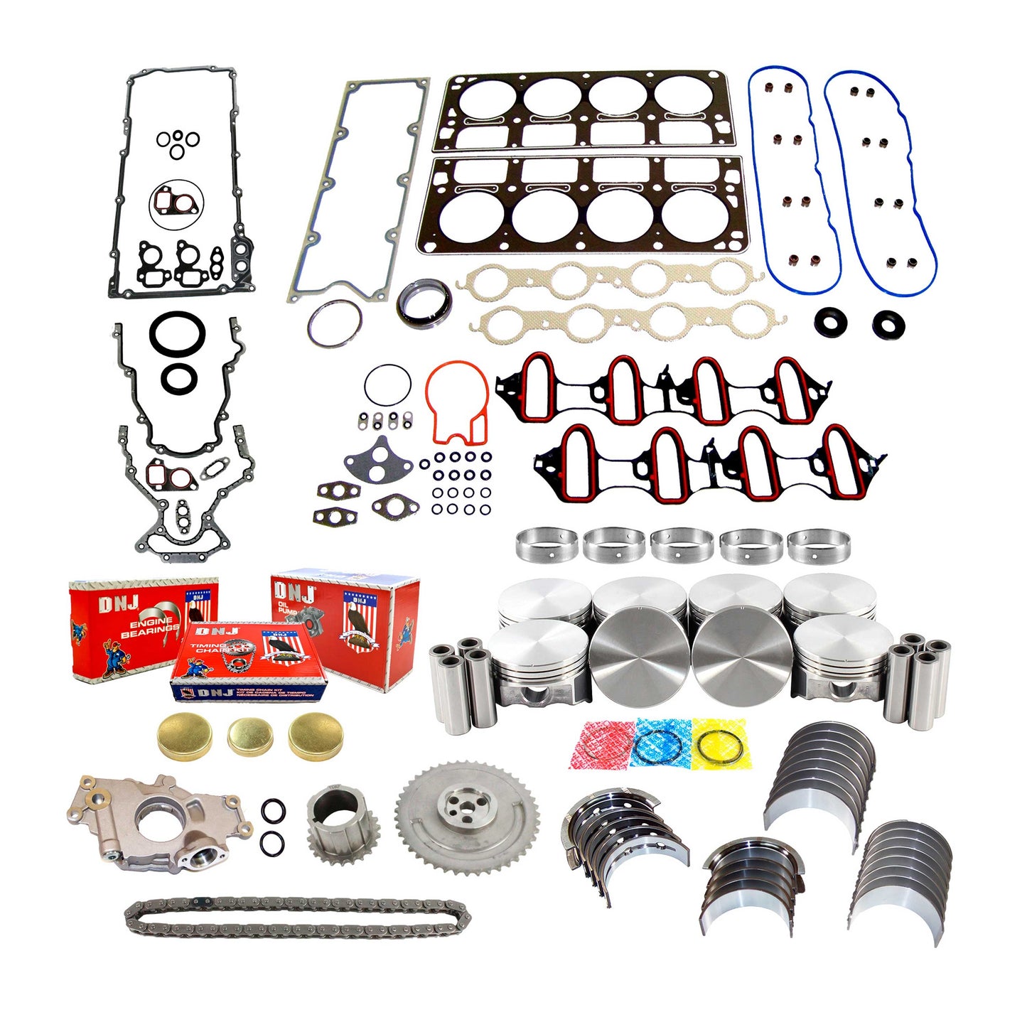 Master Engine Rebuild Kit 1999-2001 Chevrolet,GMC 4.8L