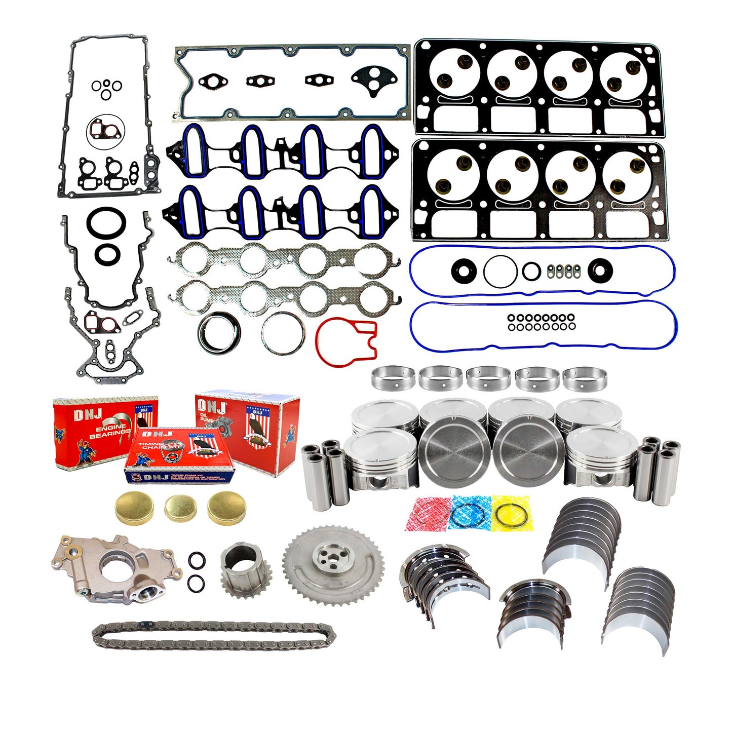 Master Engine Rebuild Kit 2001 Chevrolet,GMC 5.3L