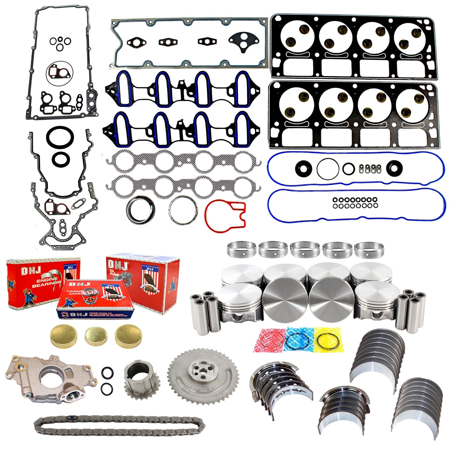 Master Engine Rebuild Kit 2001 Chevrolet,GMC 4.8L
