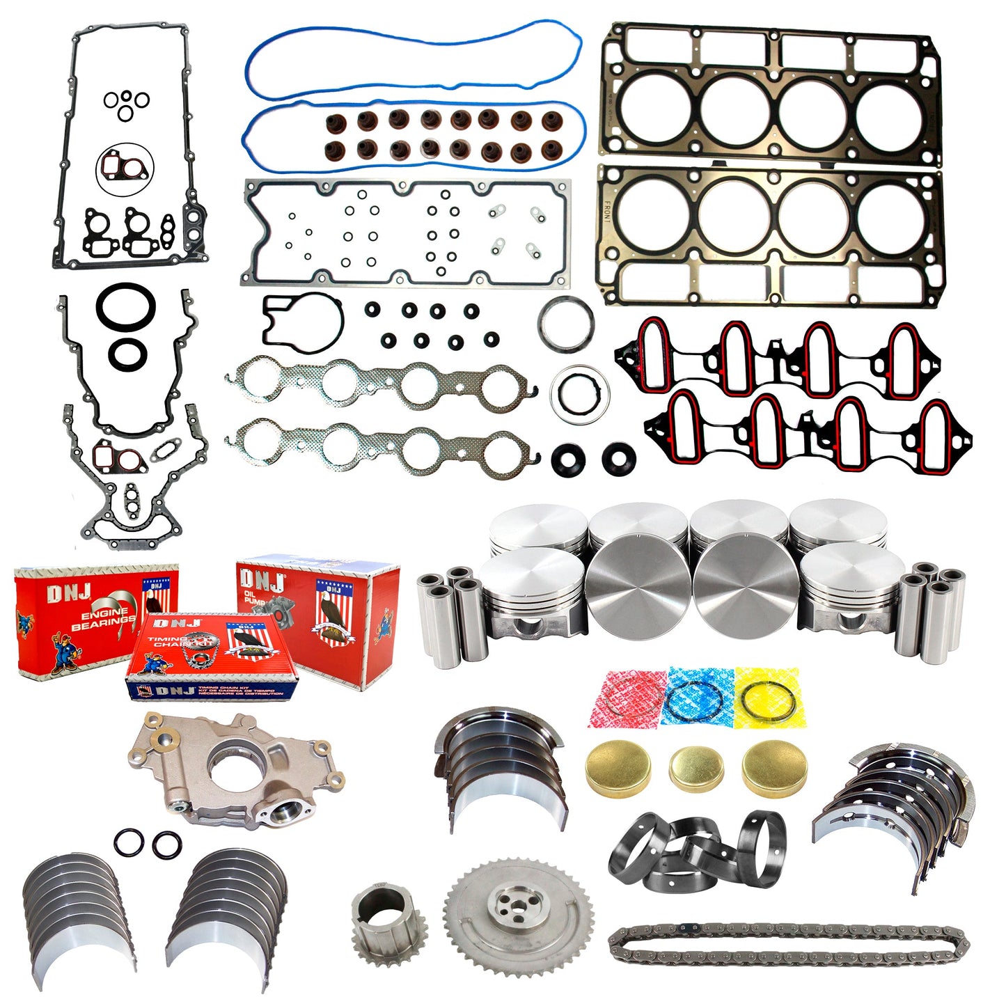 Master Engine Rebuild Kit 2004 Chevrolet,GMC 4.8L