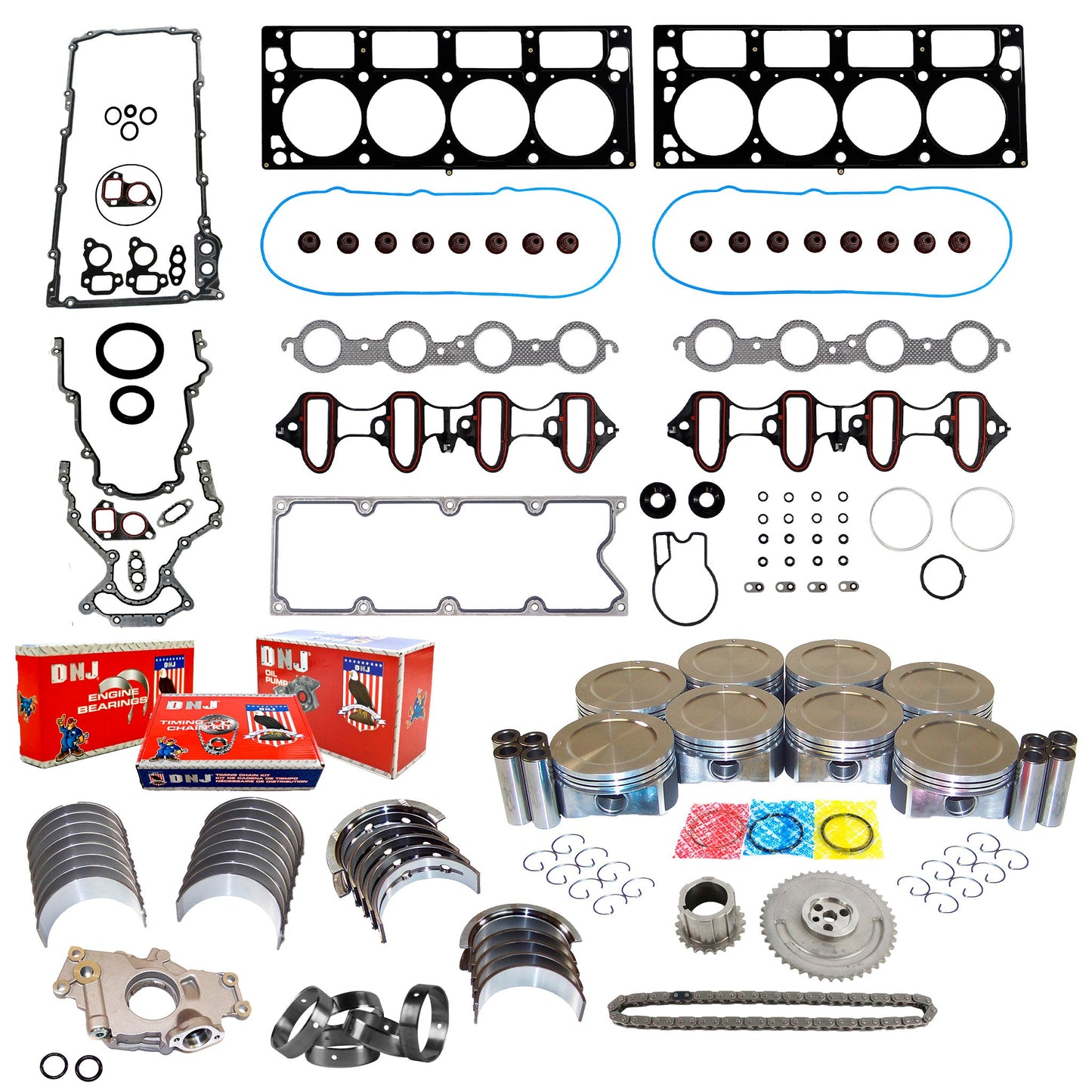 Master Engine Rebuild Kit 2005 Chevrolet,GMC,Hummer 6.0L