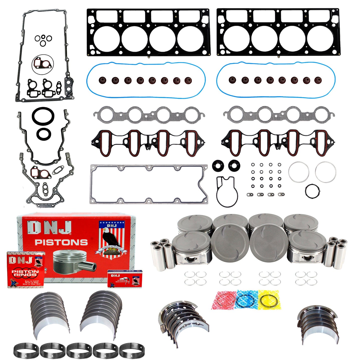 Engine Rebuild Kit 2006-2007 Chevrolet,GMC,Hummer 6.0L