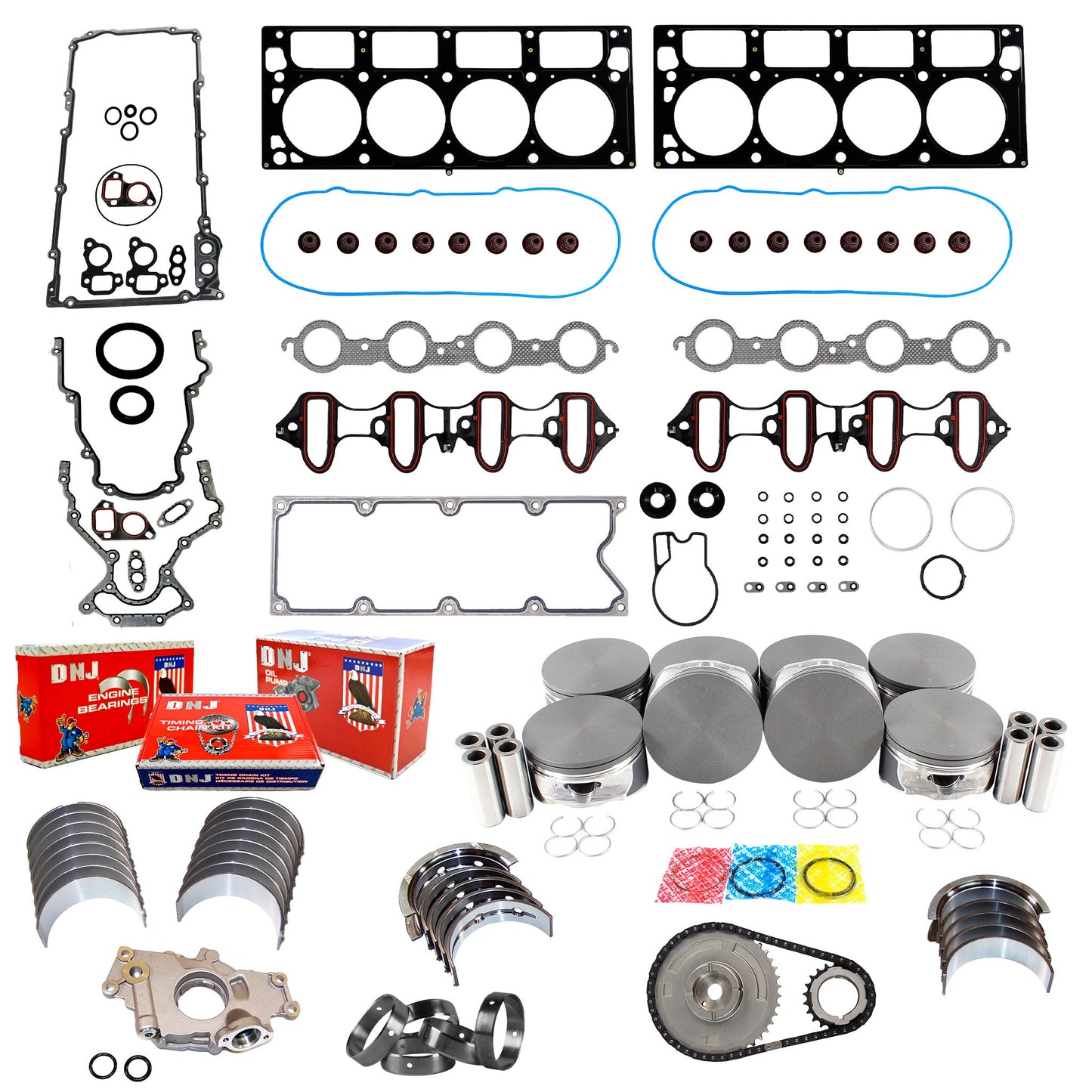 Master Engine Rebuild Kit 2007 Chevrolet,GMC 6.0L