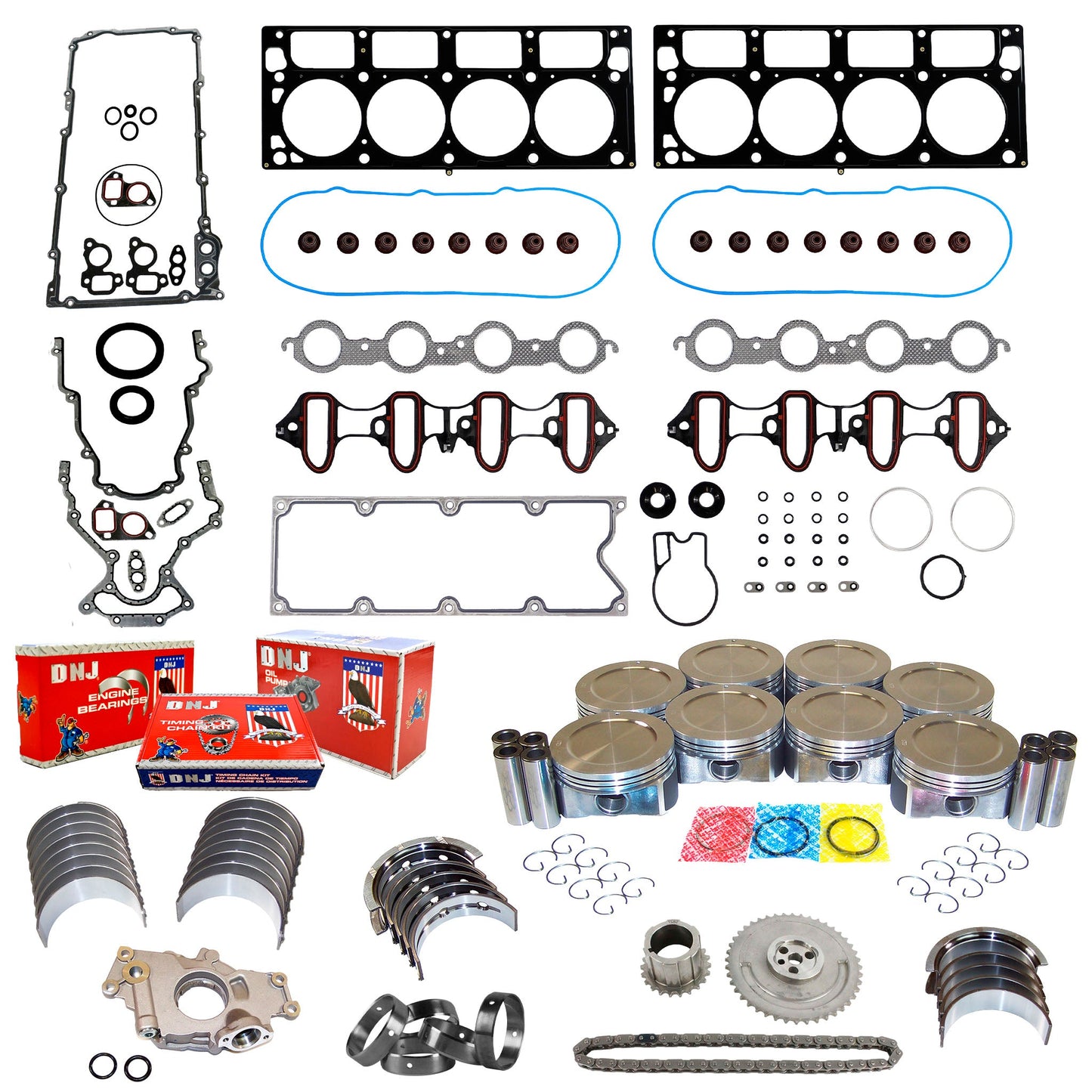Master Engine Rebuild Kit 2004 Chevrolet,GMC,Hummer 6.0L