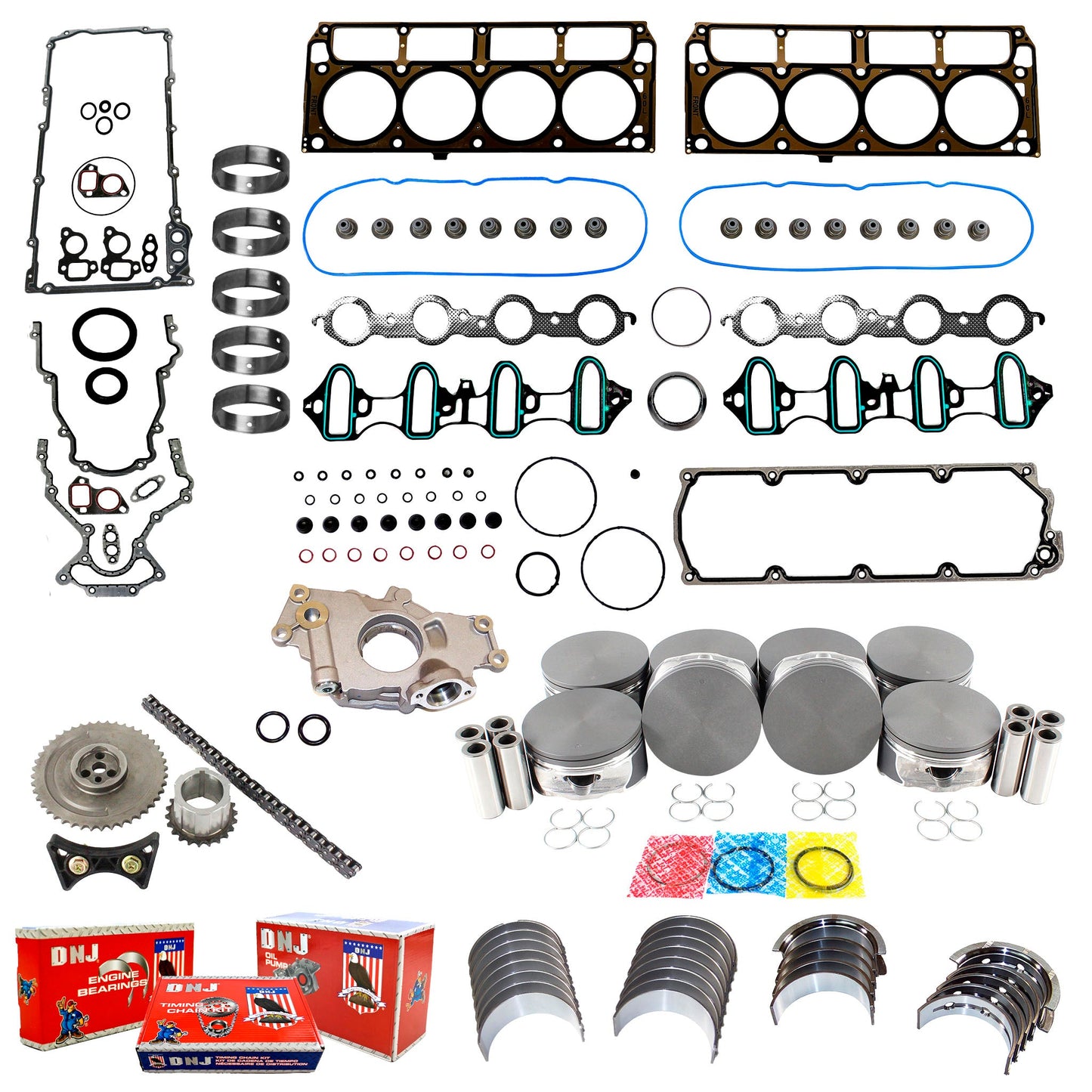 Master Engine Rebuild Kit 2006-2007 Chevrolet 6.0L