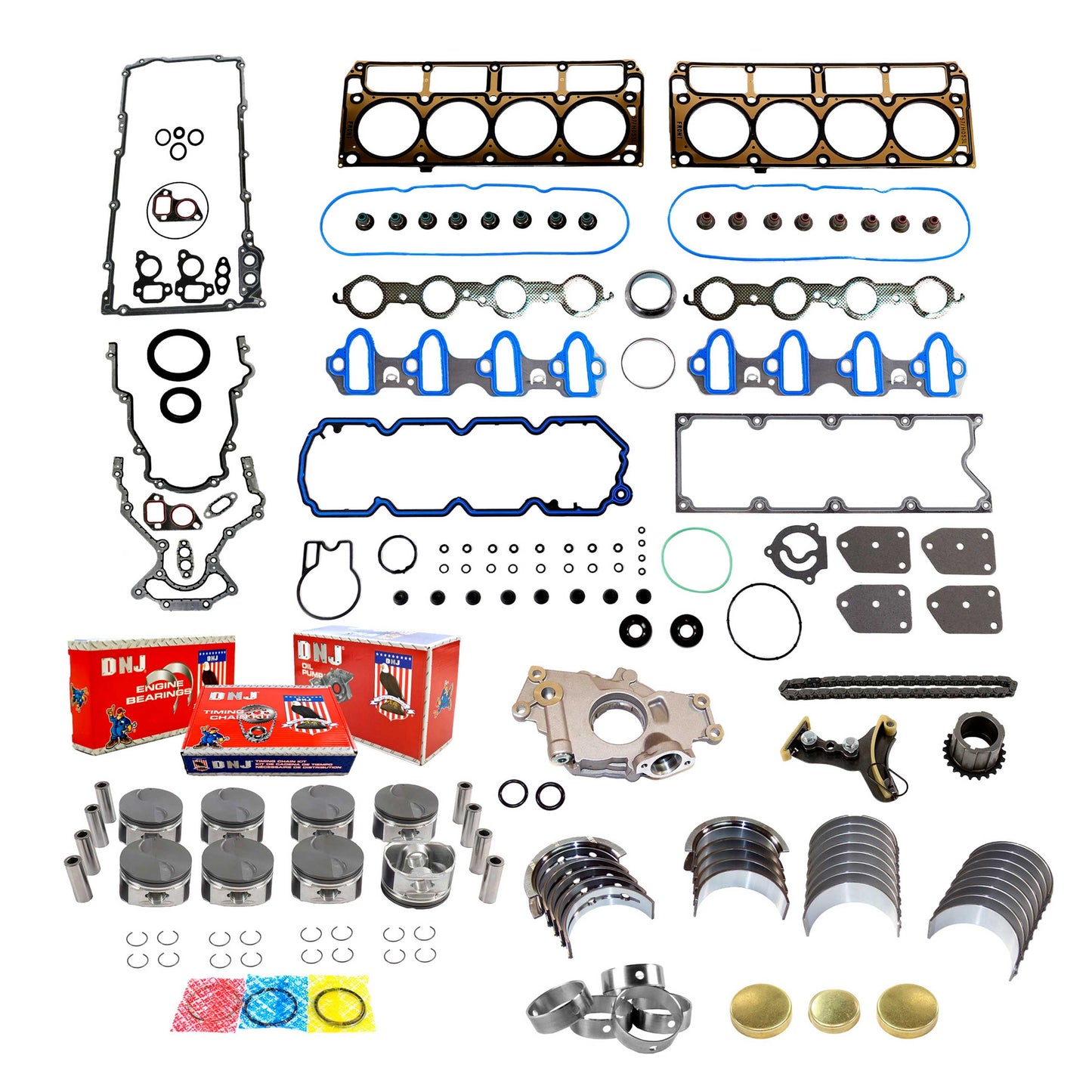 Master Engine Rebuild Kit 2010-2014 Chevrolet,GMC 5.3L