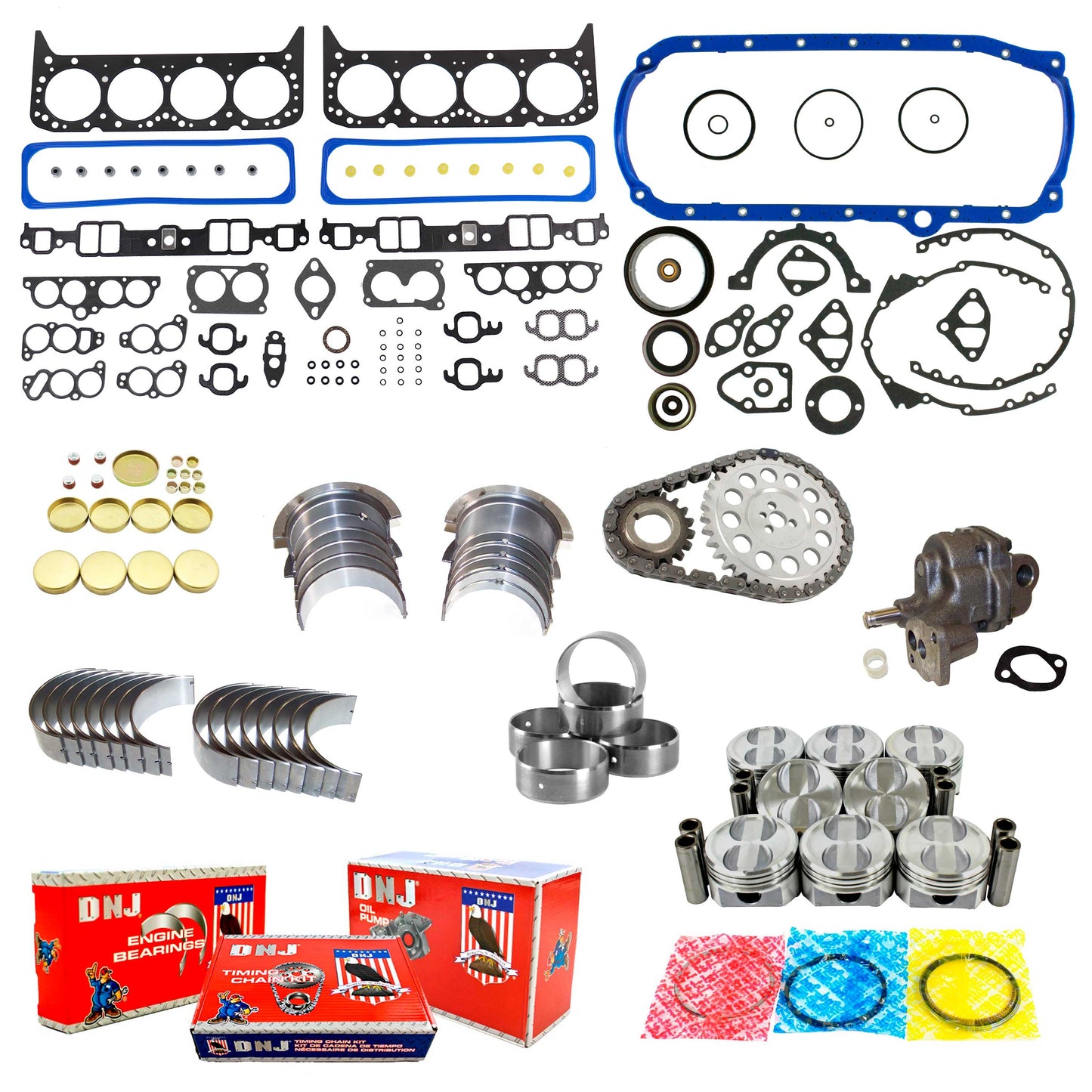 Master Engine Rebuild Kit 1987-1992 Chevrolet,Pontiac 5.0L