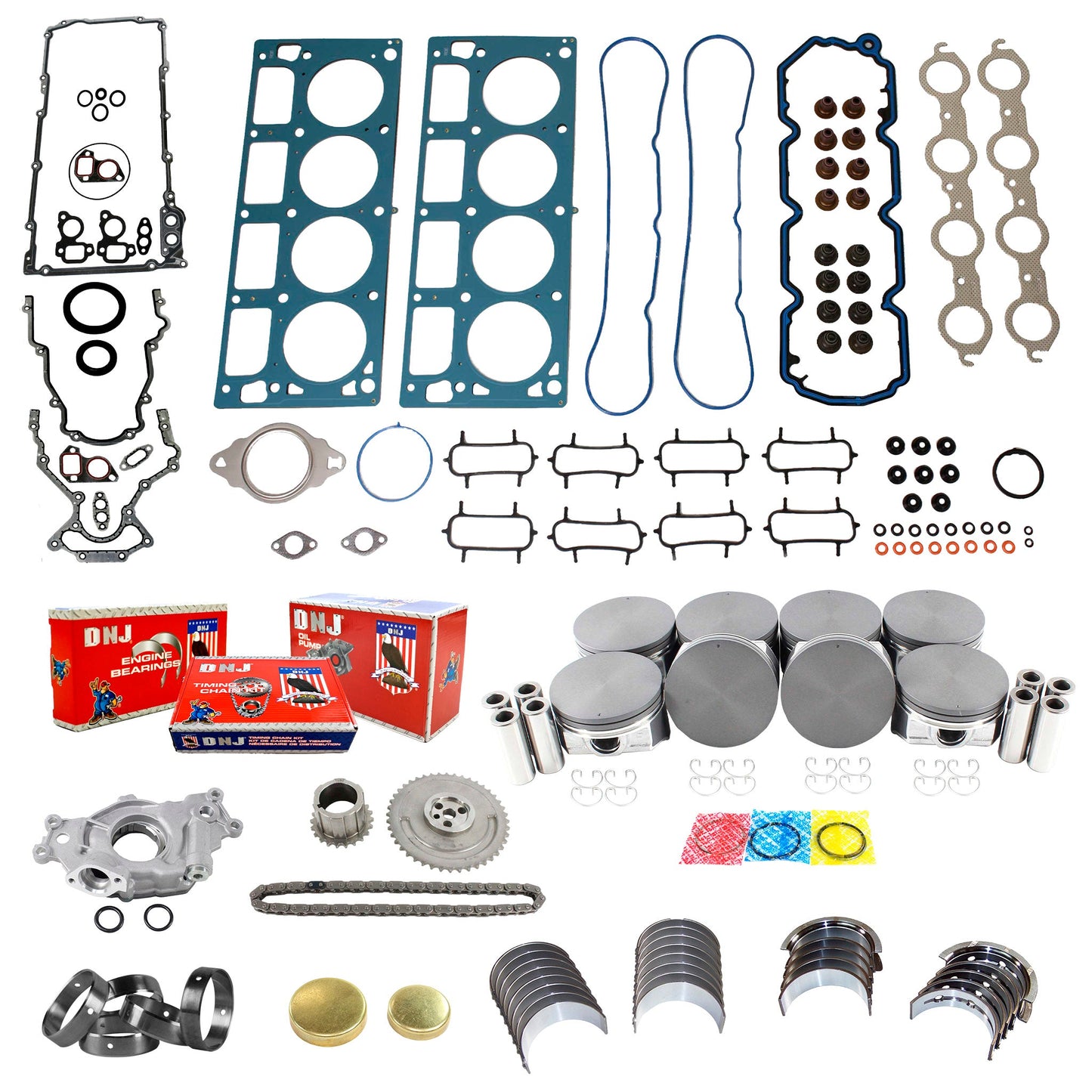 Master Engine Rebuild Kit 2005-2007 Chevrolet,Pontiac 5.3L