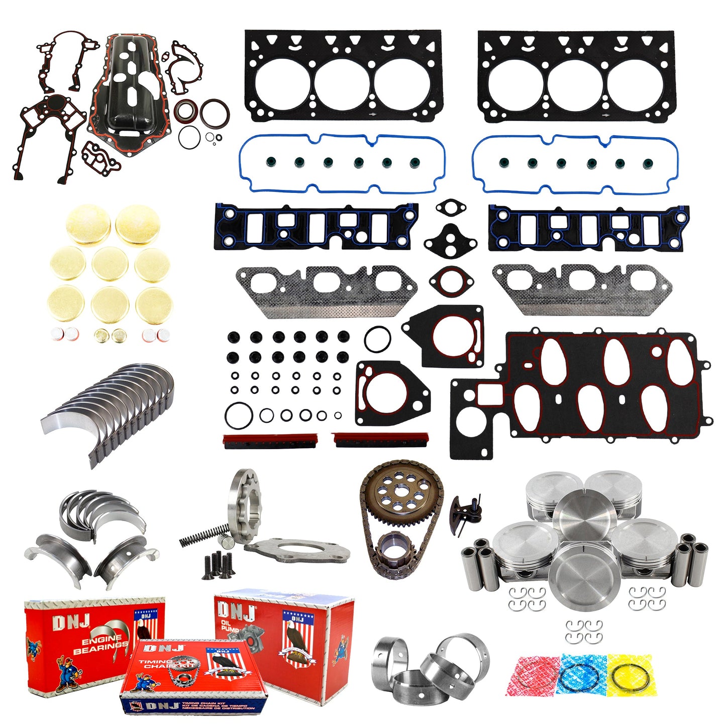 Master Engine Rebuild Kit 1997-2002 Chevrolet, Pontiac 3.8L V6