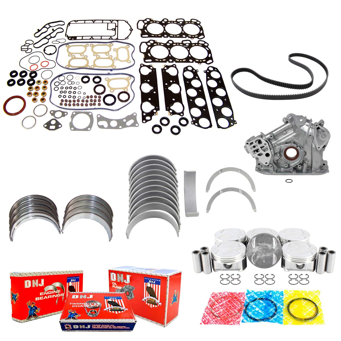 Master Engine Rebuild Kit 2004-2007 Saturn 3.5L