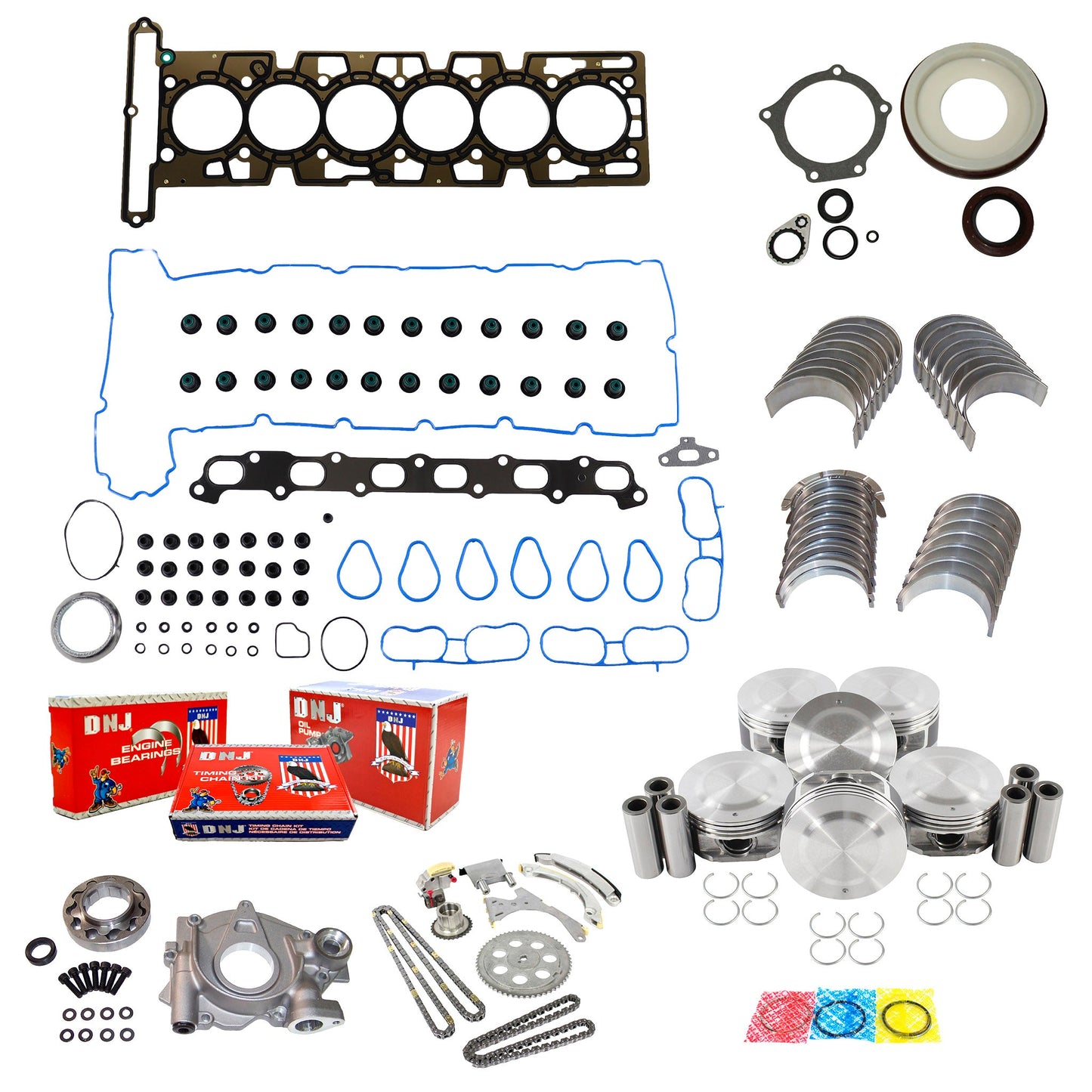 Master Engine Rebuild Kit 2005 Buick,Chevrolet,GMC,Isuzu,Saab 4.2L