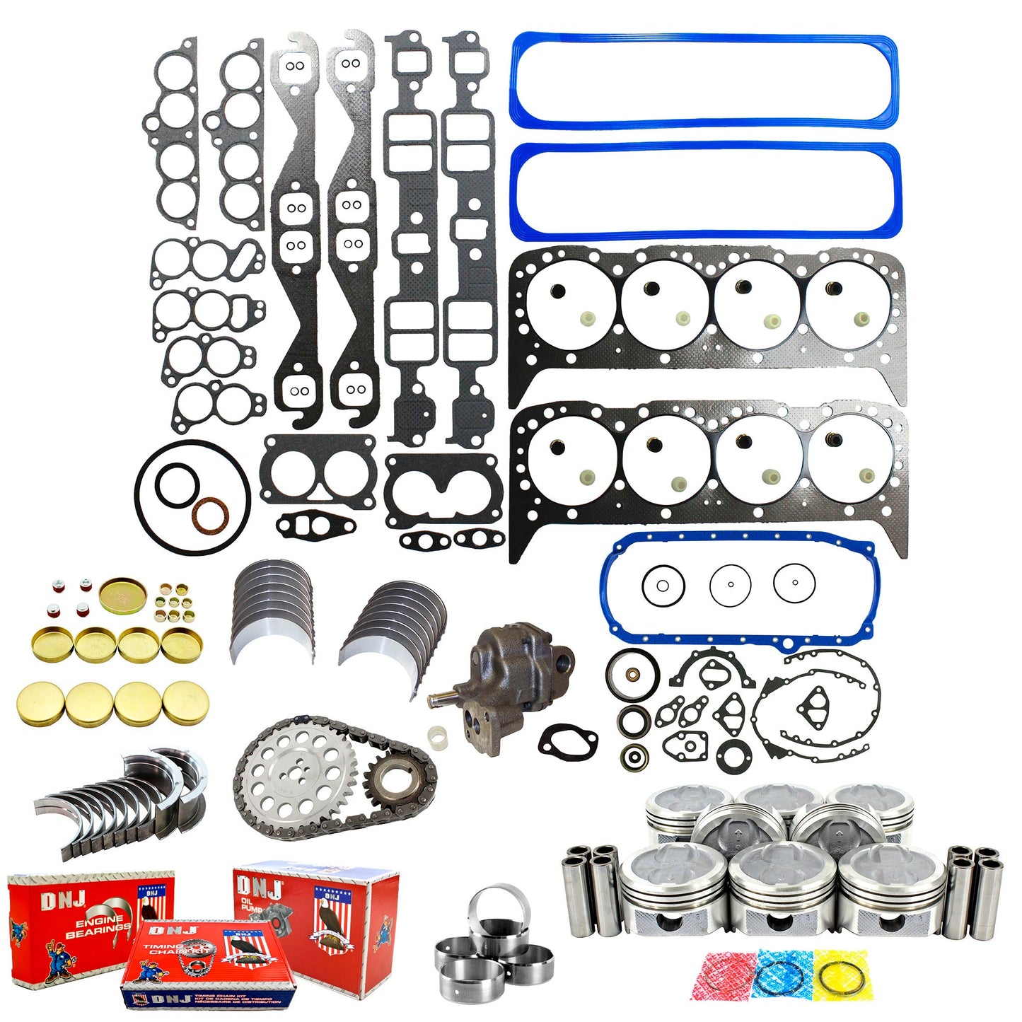 Master Engine Rebuild Kit 1987-1990 Chevrolet 5.7L