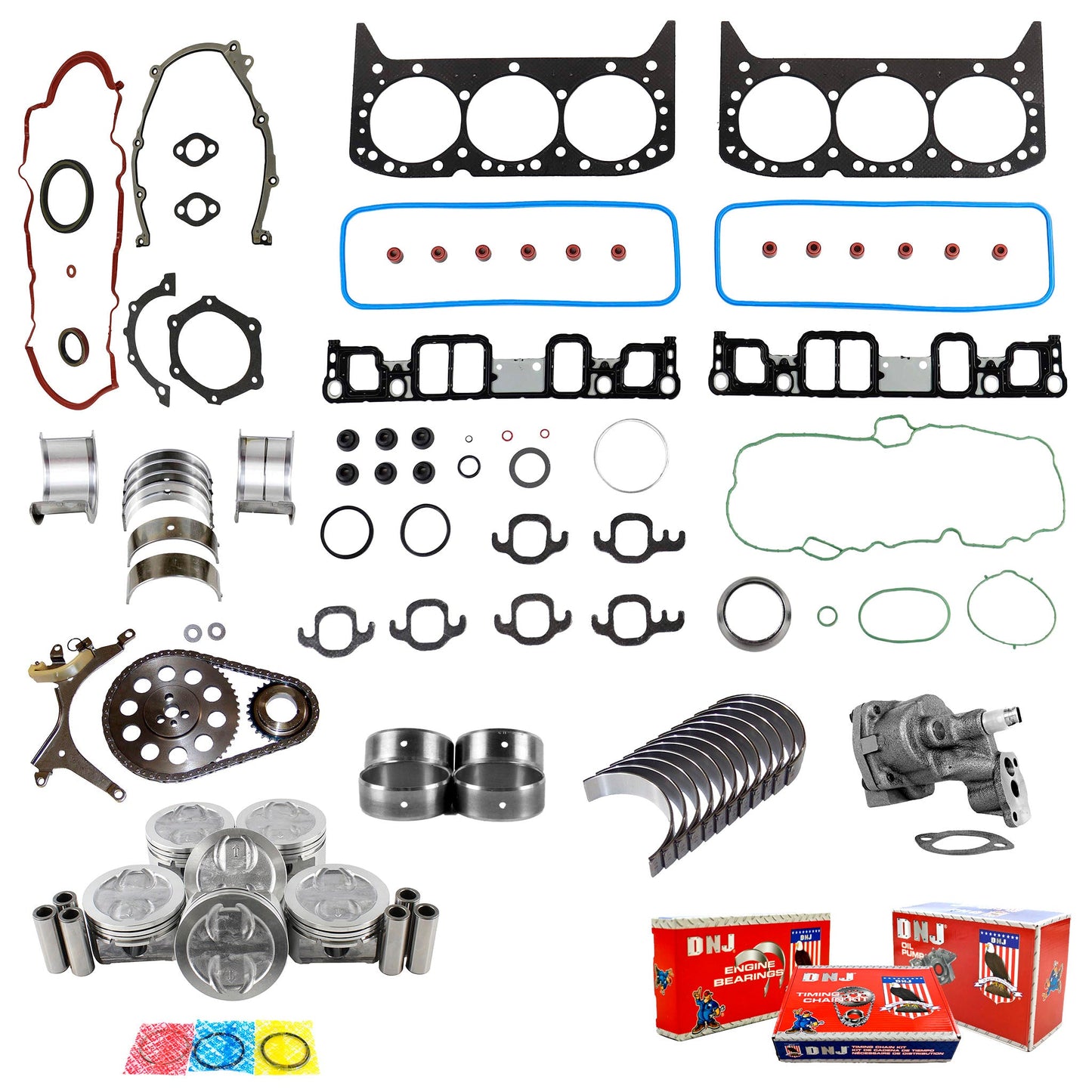 Master Engine Rebuild Kit 2007 Chevrolet,GMC 4.3L
