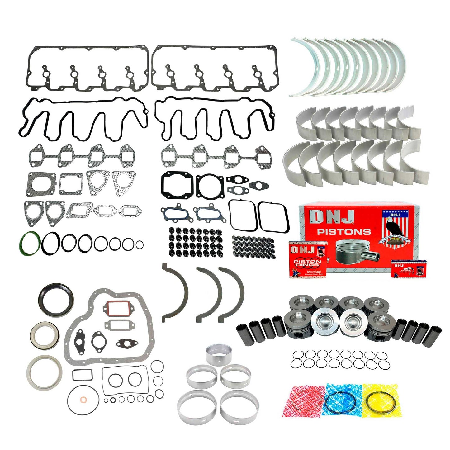 6.6L V8 Engine Rebuild Kit 2010-2016 6.6L V8 Chevrolet & GMC