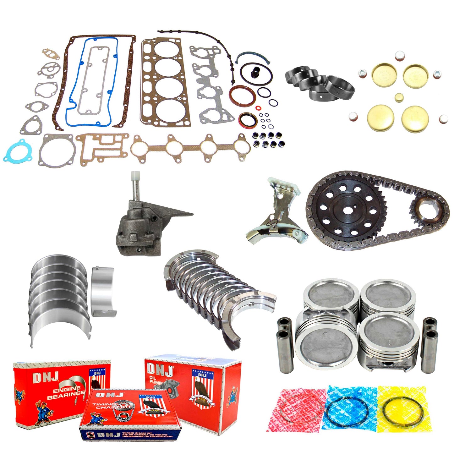 Master Engine Rebuild Kit 1992-1993 Buick,Chevrolet,Oldsmobile 2.2L