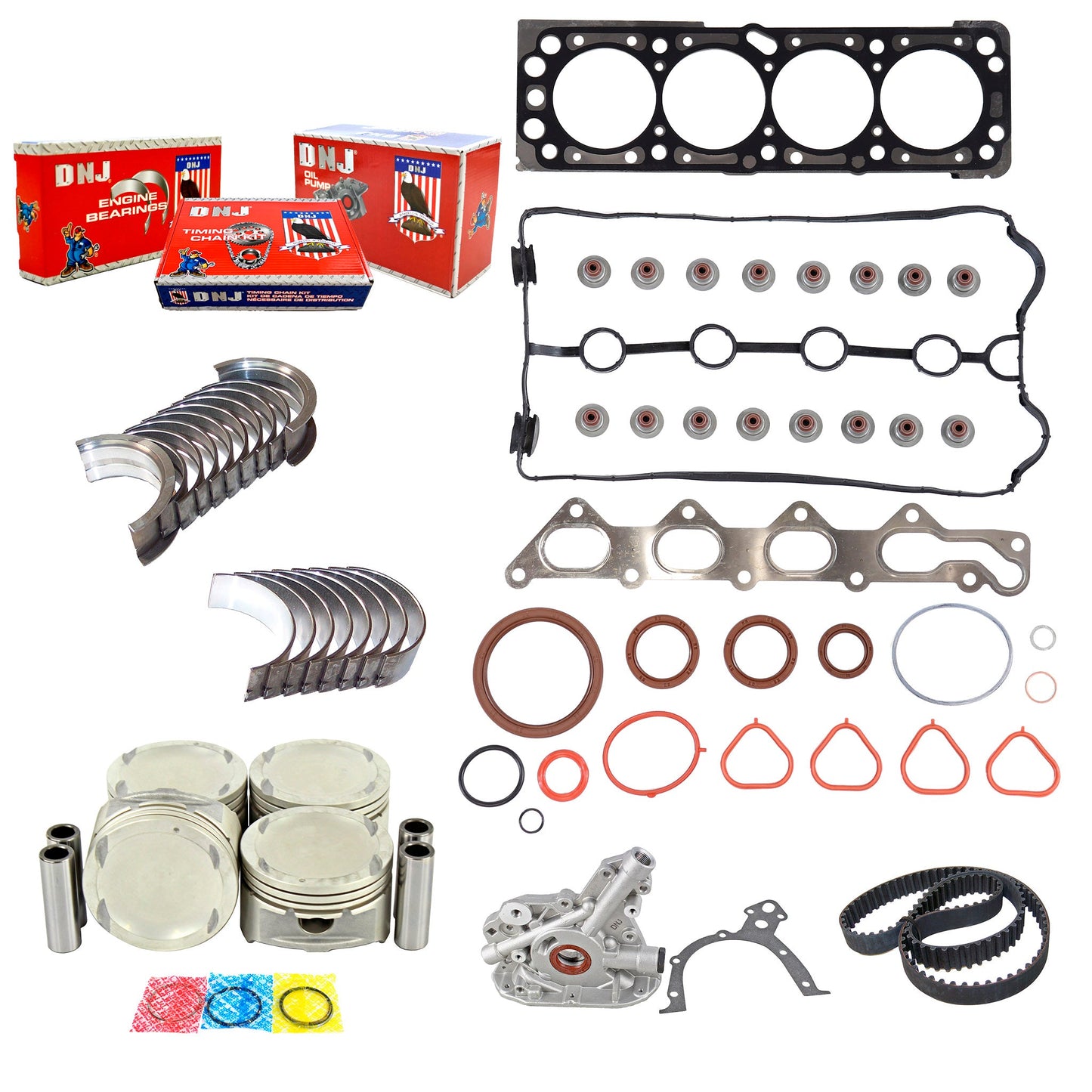 Master Engine Rebuild Kit 2004-2005 Chevrolet 1.6L