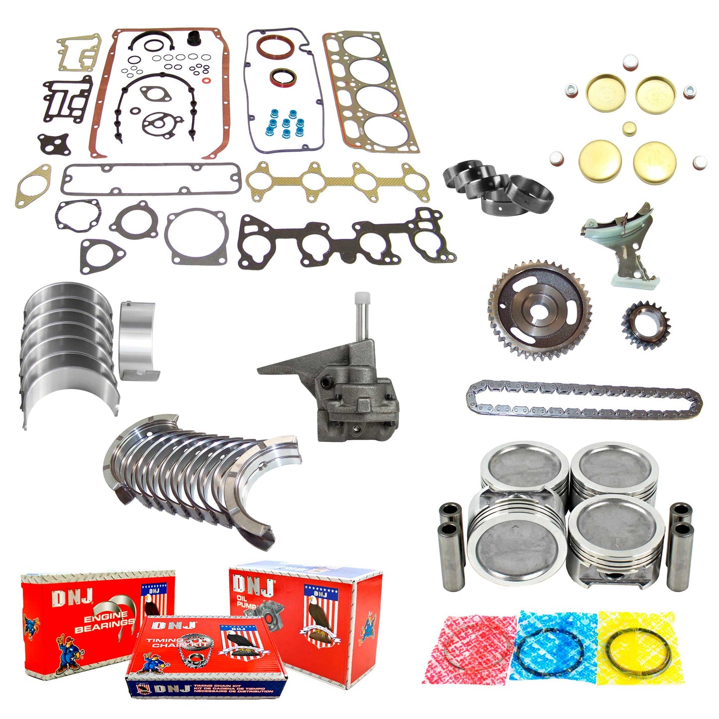 Master Engine Rebuild Kit 1994-1996 Buick,Chevrolet,Oldsmobile,Pontiac 2.2L