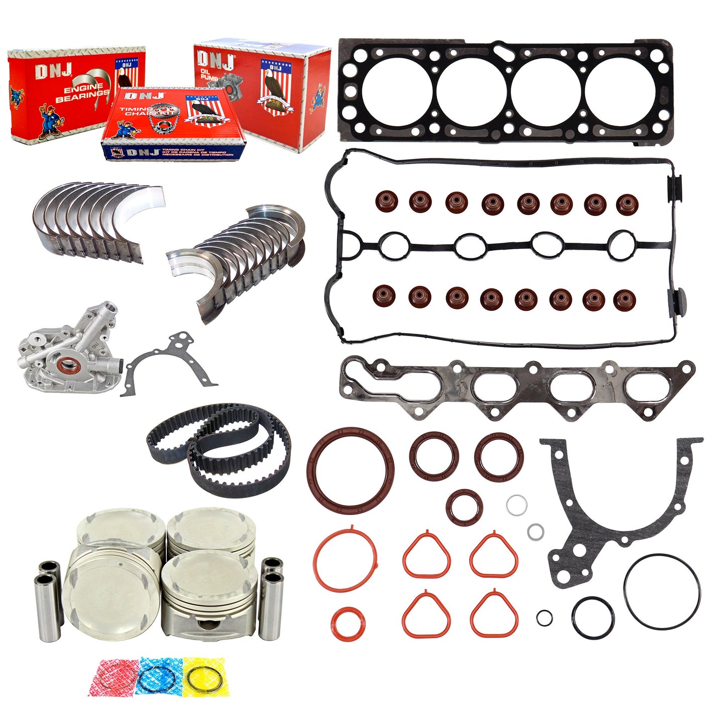 Master Engine Rebuild Kit 2006-2008 Chevrolet 1.6L