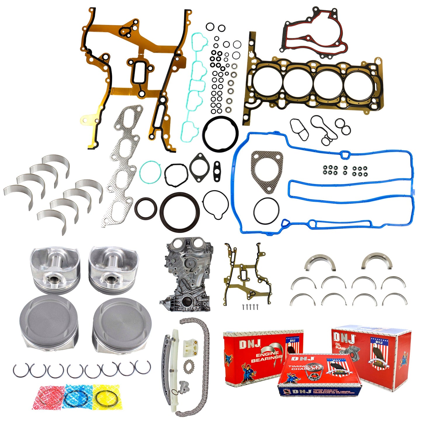 Master Engine Rebuild Kit 2011-2021 Buick,Chevrolet 1.4L