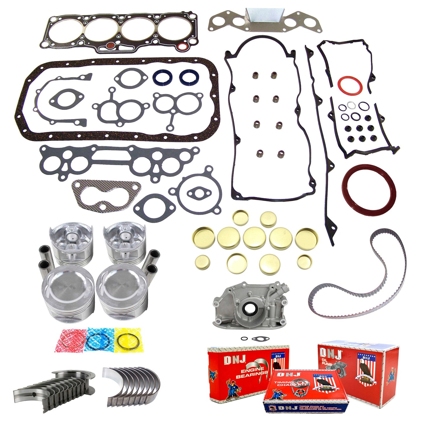 Master Engine Rebuild Kit 1983-1985 Mazda 2.0L