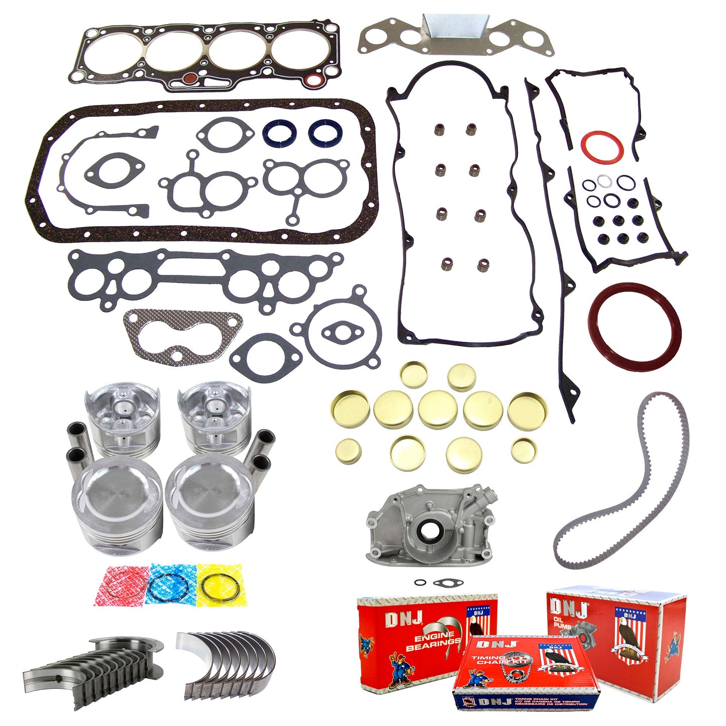 Master Engine Rebuild Kit 1983-1985 Mazda 626 2.0L