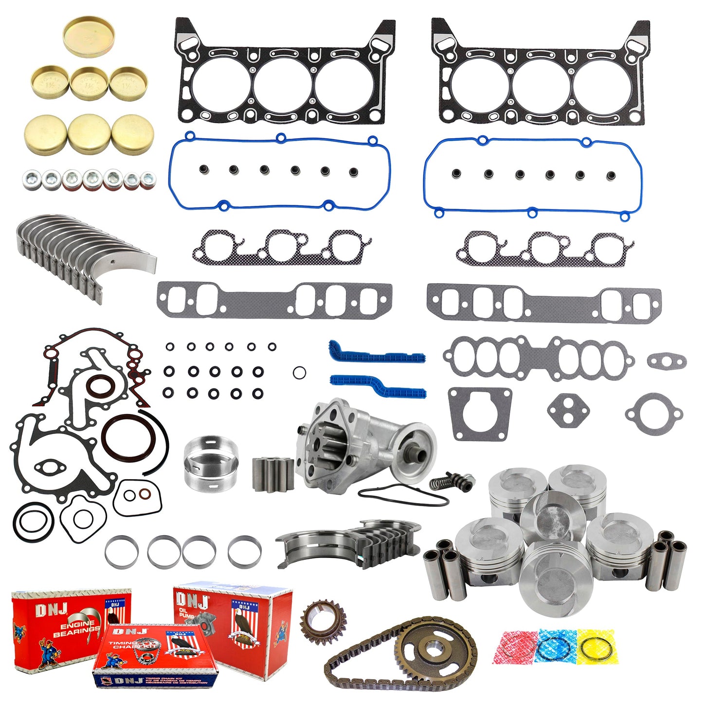 Master Engine Rebuild Kit 1994-1995 Ford,Mercury 3.8L