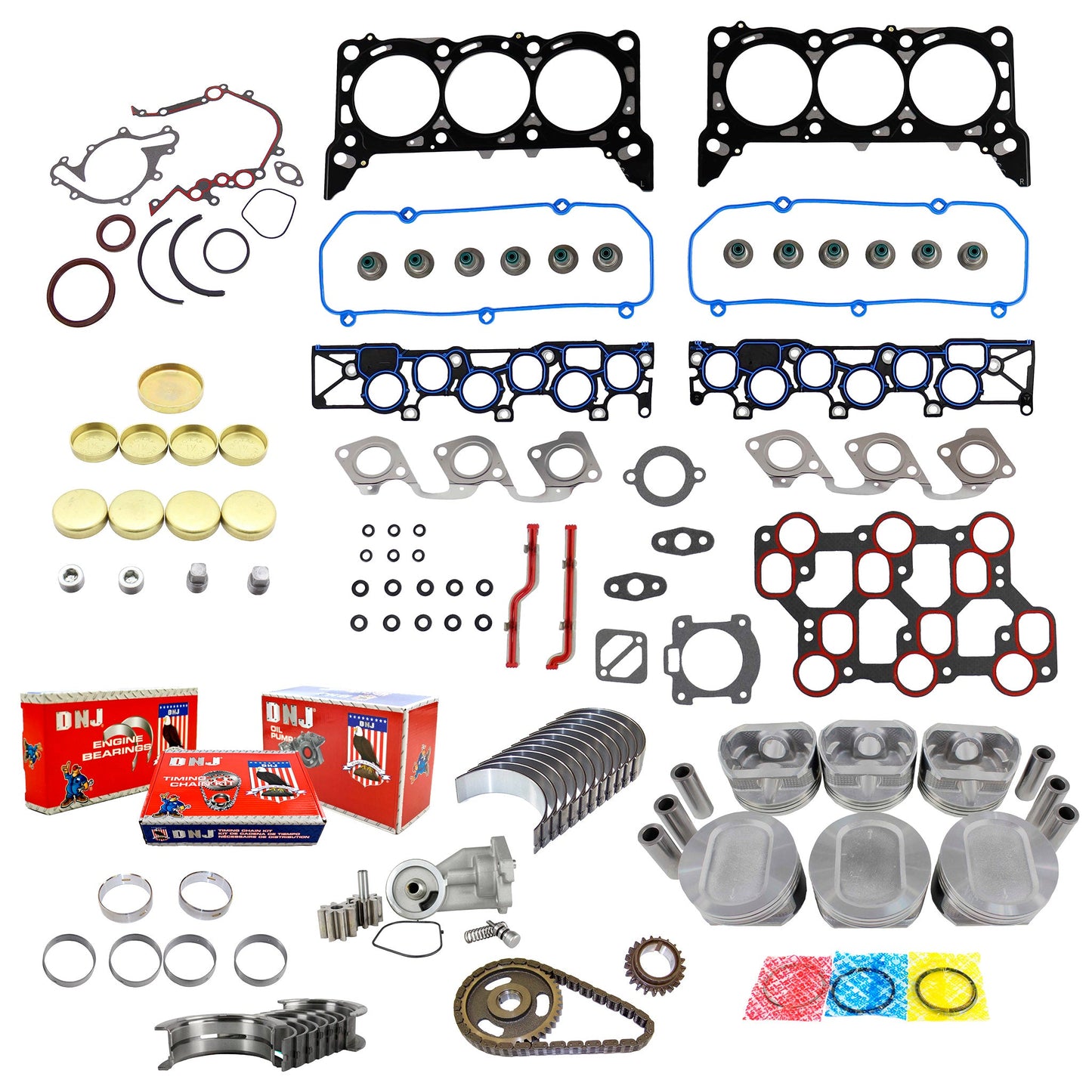 Master Engine Rebuild Kit 1998-2000 Ford 4.2L