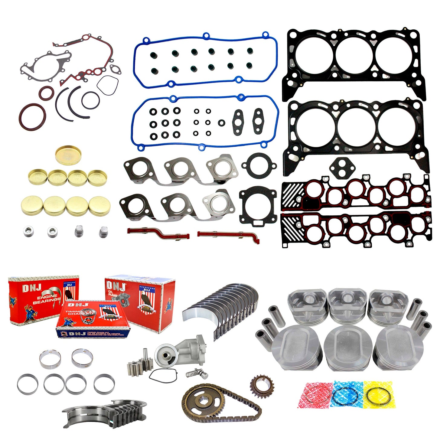Master Engine Rebuild Kit 1997-1998 Ford 4.2L