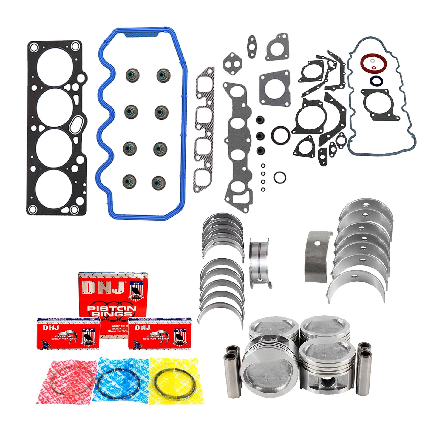 Engine Rebuild Kit 1993-1996 Ford 1.9L