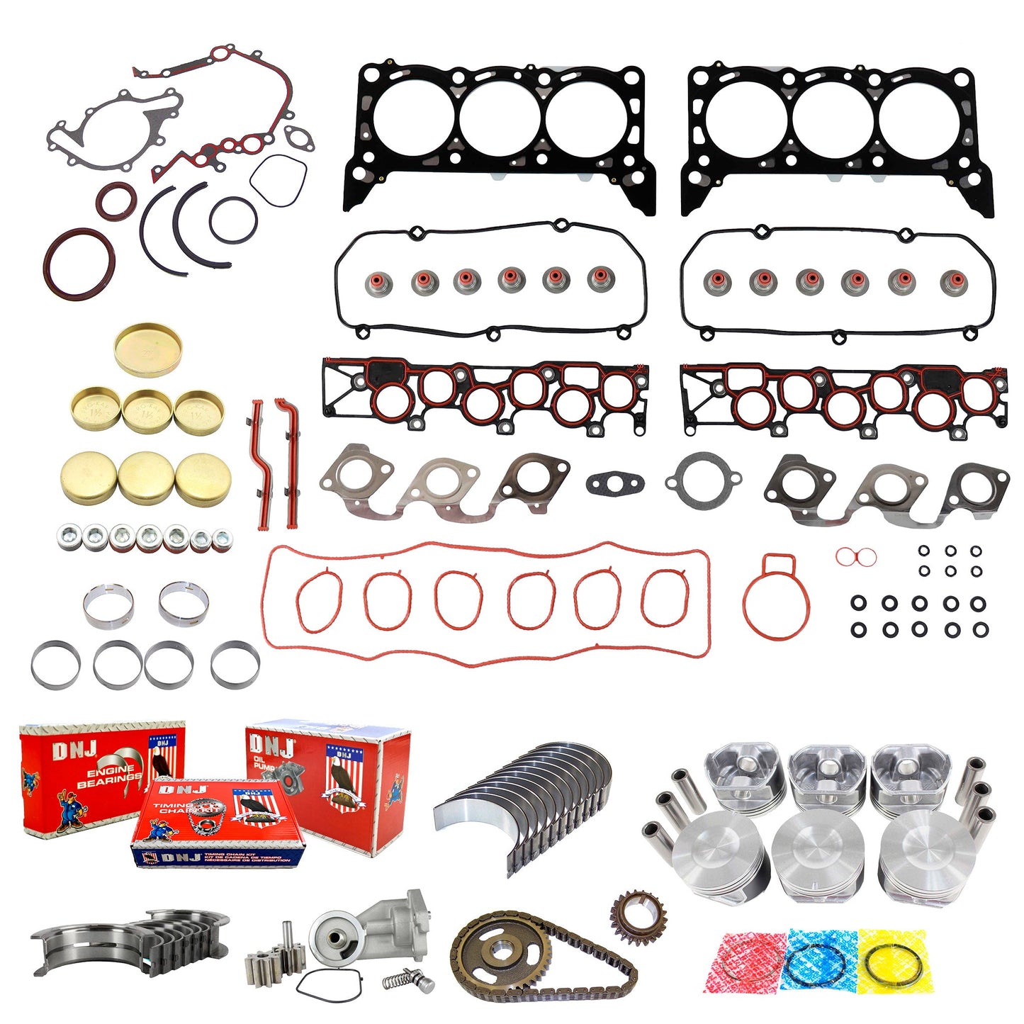 Master Engine Rebuild Kit 1999-2003 Ford Windstar 3.8L V6