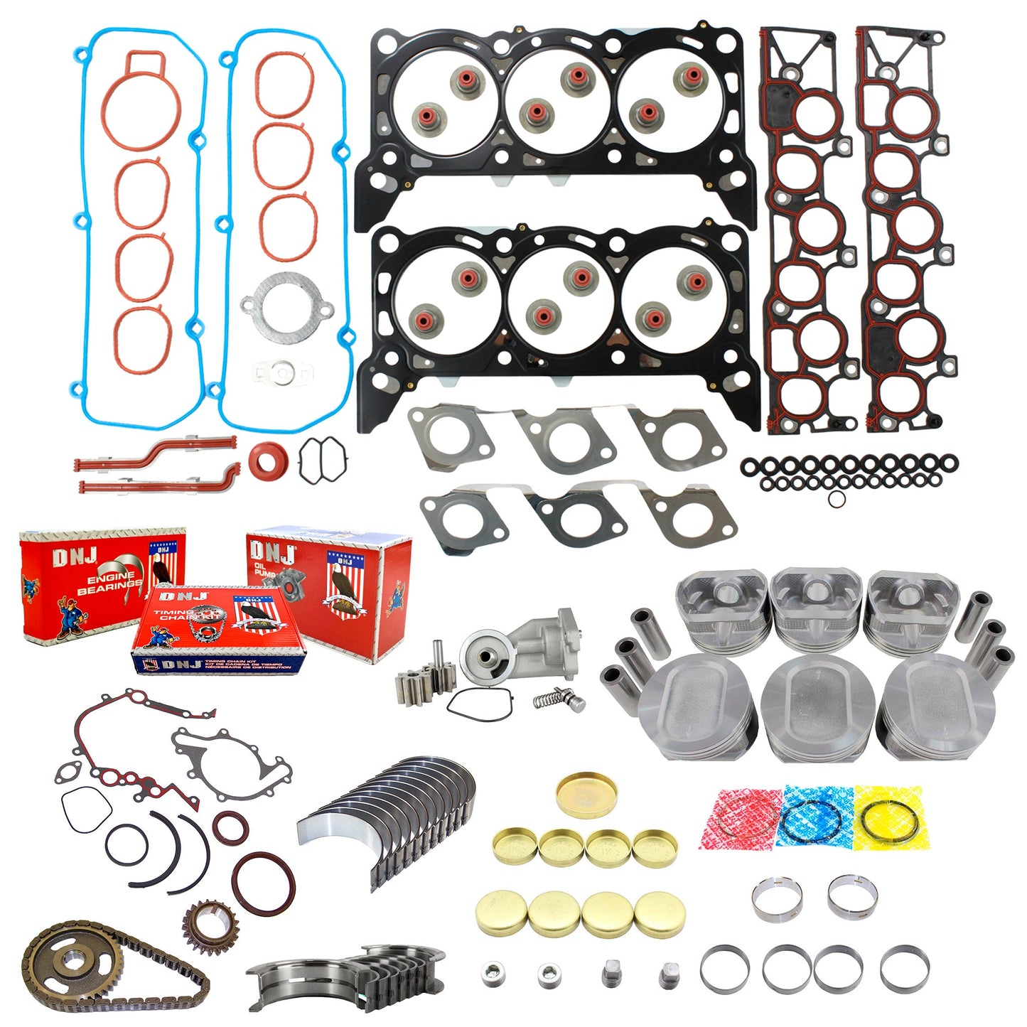 Master Engine Rebuild Kit 2005-2008 Ford,Mercury 4.2L