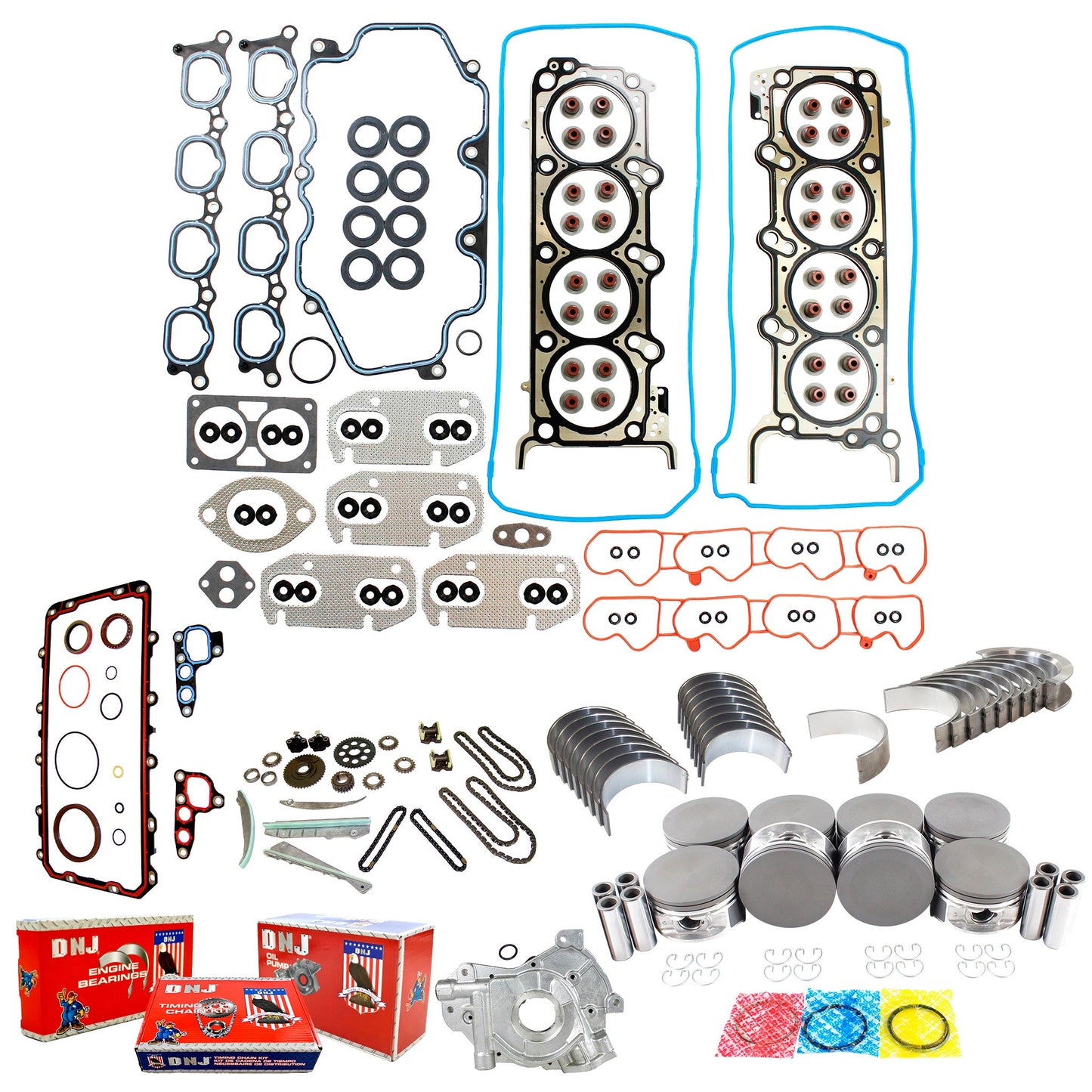 Master Engine Rebuild Kit 2003-2004 Ford 4.6L