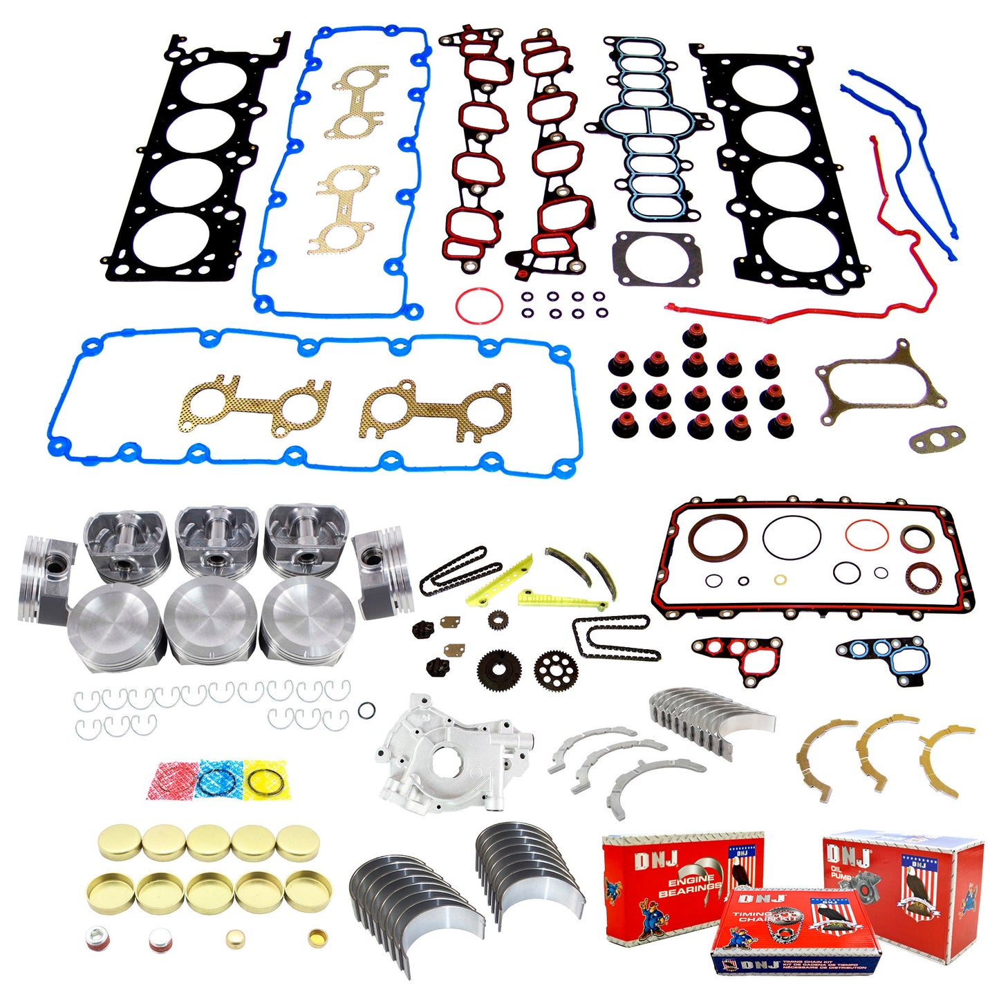 Master Engine Rebuild Kit 2000 Ford 4.6L