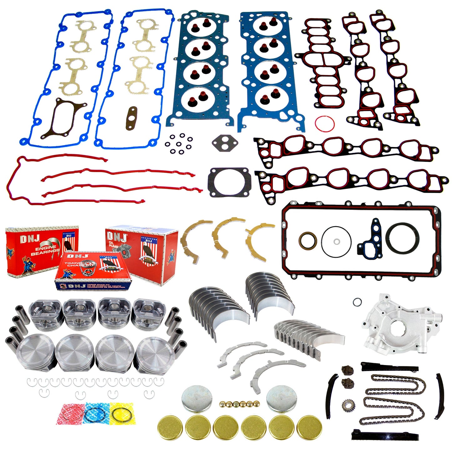 Master Engine Rebuild Kit 1997-1998 Ford,Lincoln 5.4L