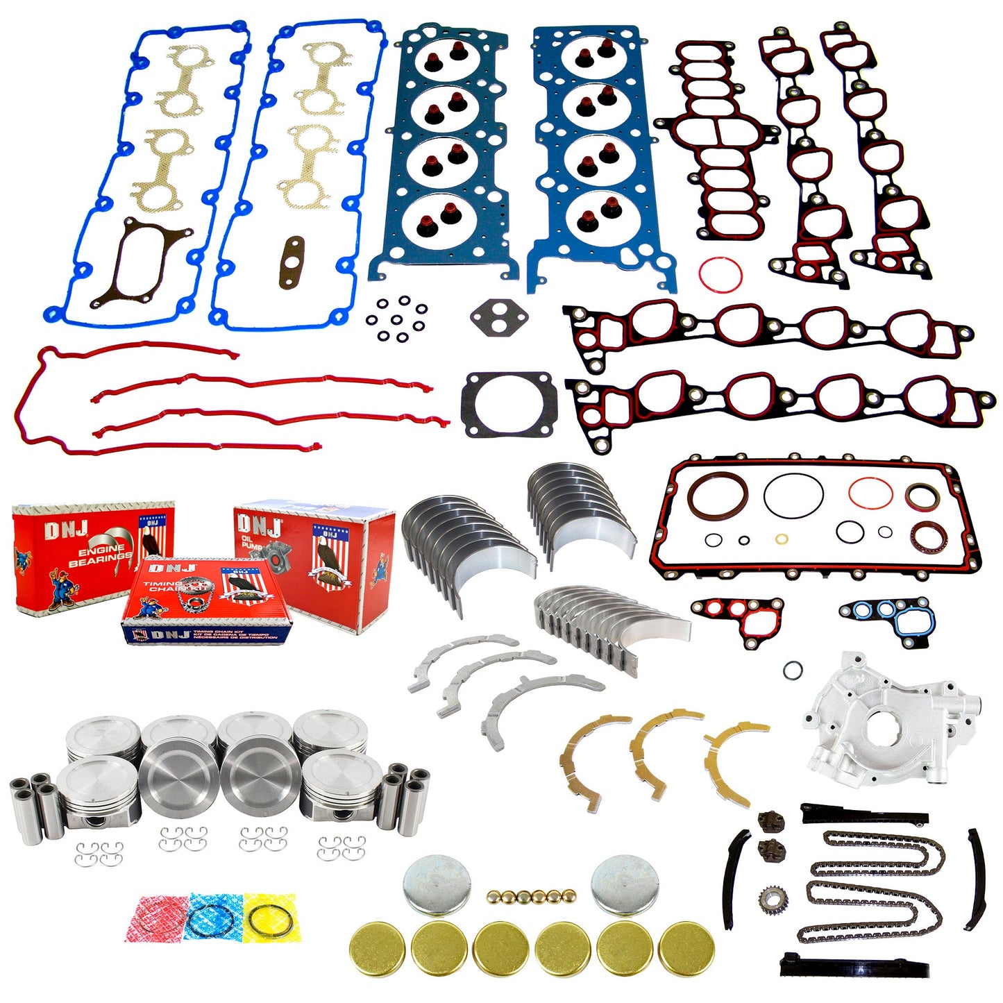 Master Engine Rebuild Kit 1999 Ford 5.4L