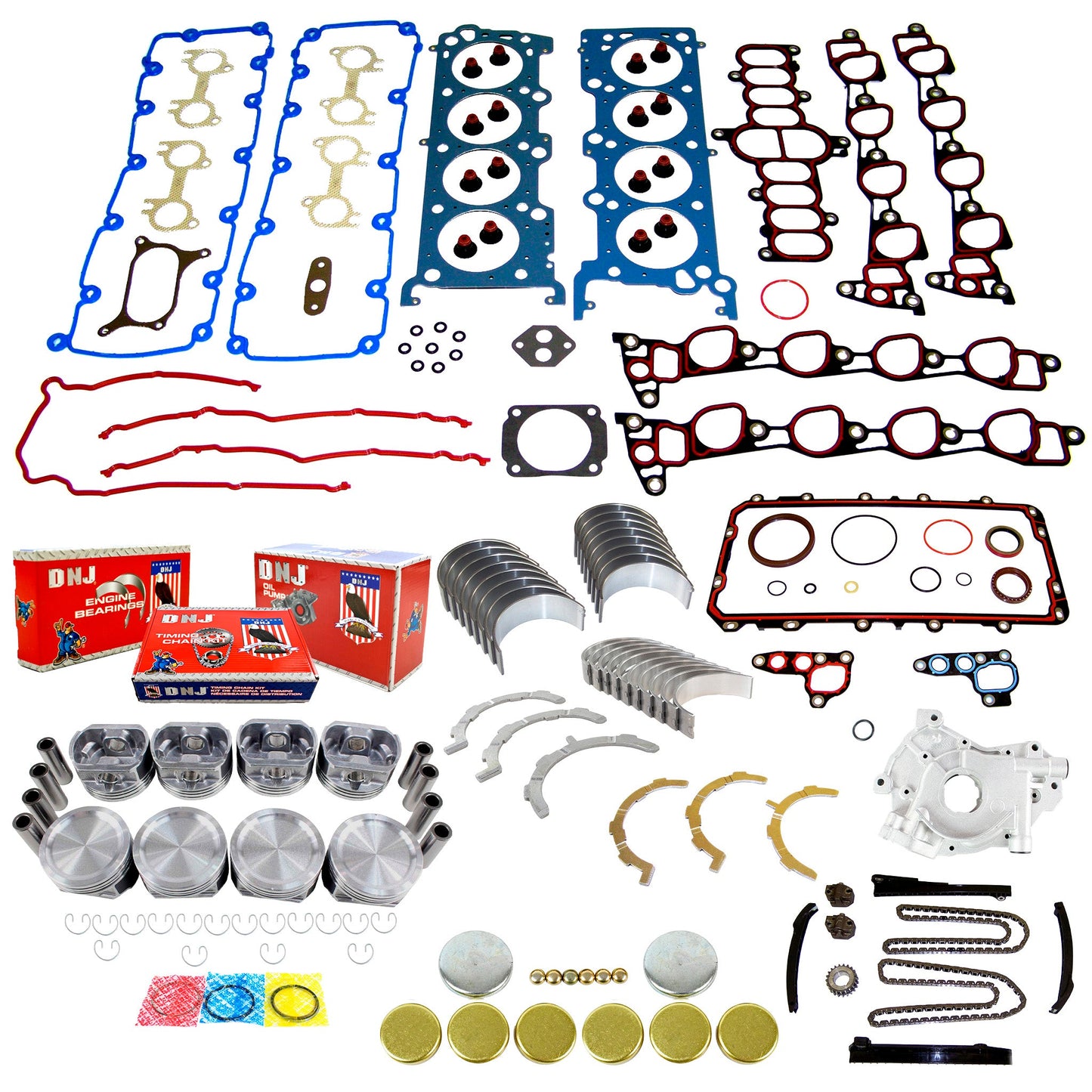 Master Engine Rebuild Kit 1999 Ford 5.4L