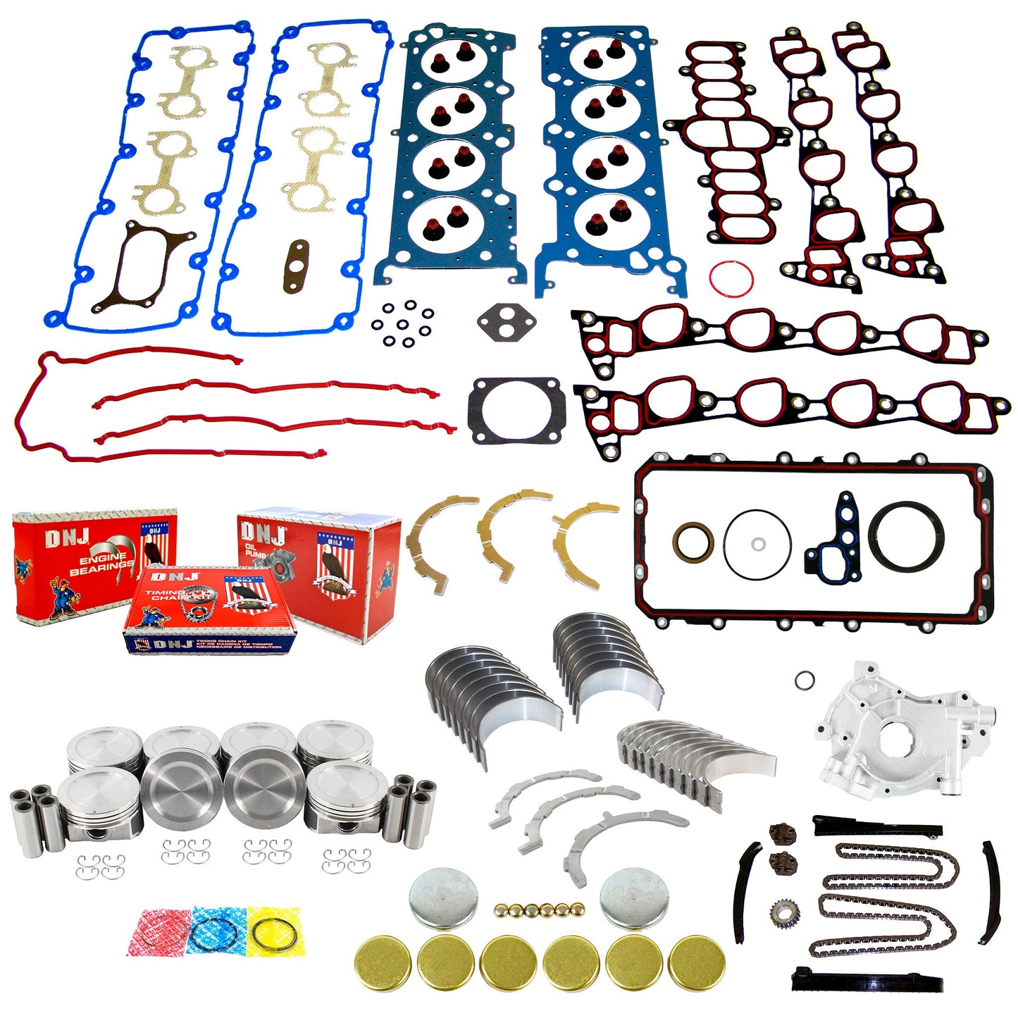 Master Engine Rebuild Kit 1997-1998 Ford,Lincoln 5.4L