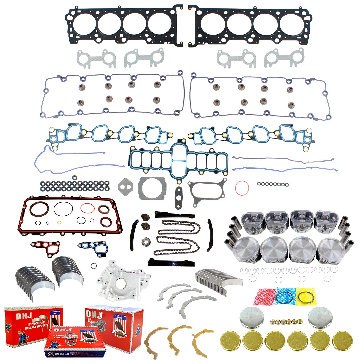Master Engine Rebuild Kit 1999 Lincoln 5.4L
