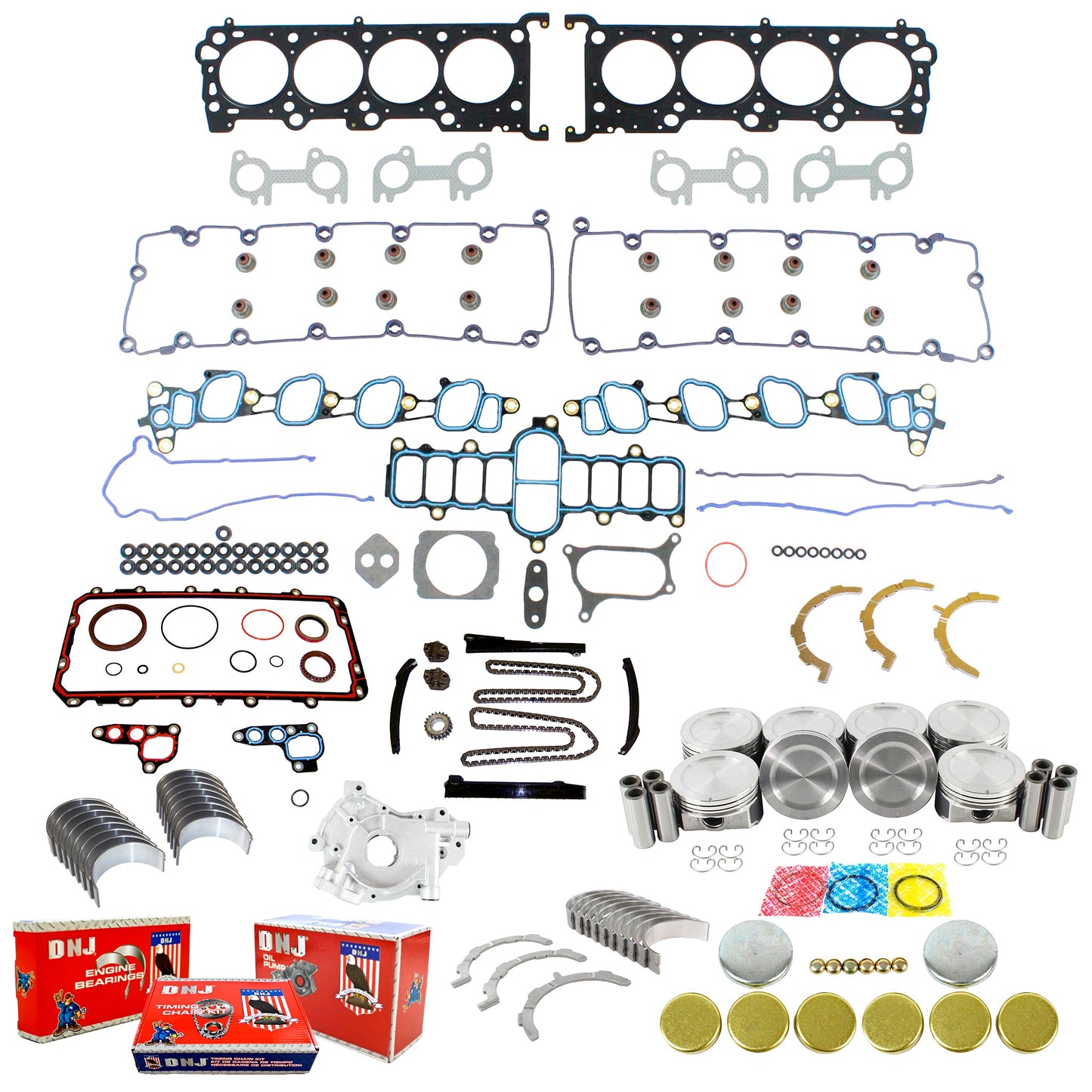 Master Engine Rebuild Kit 1999 Lincoln 5.4L