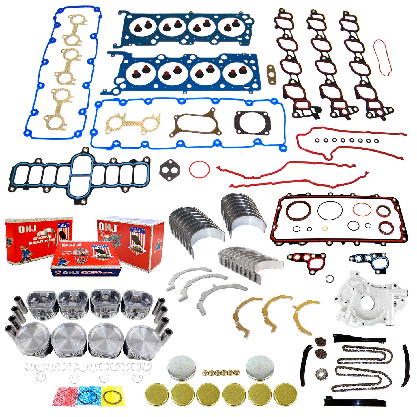 Master Engine Rebuild Kit 1999-2001 Ford 5.4L